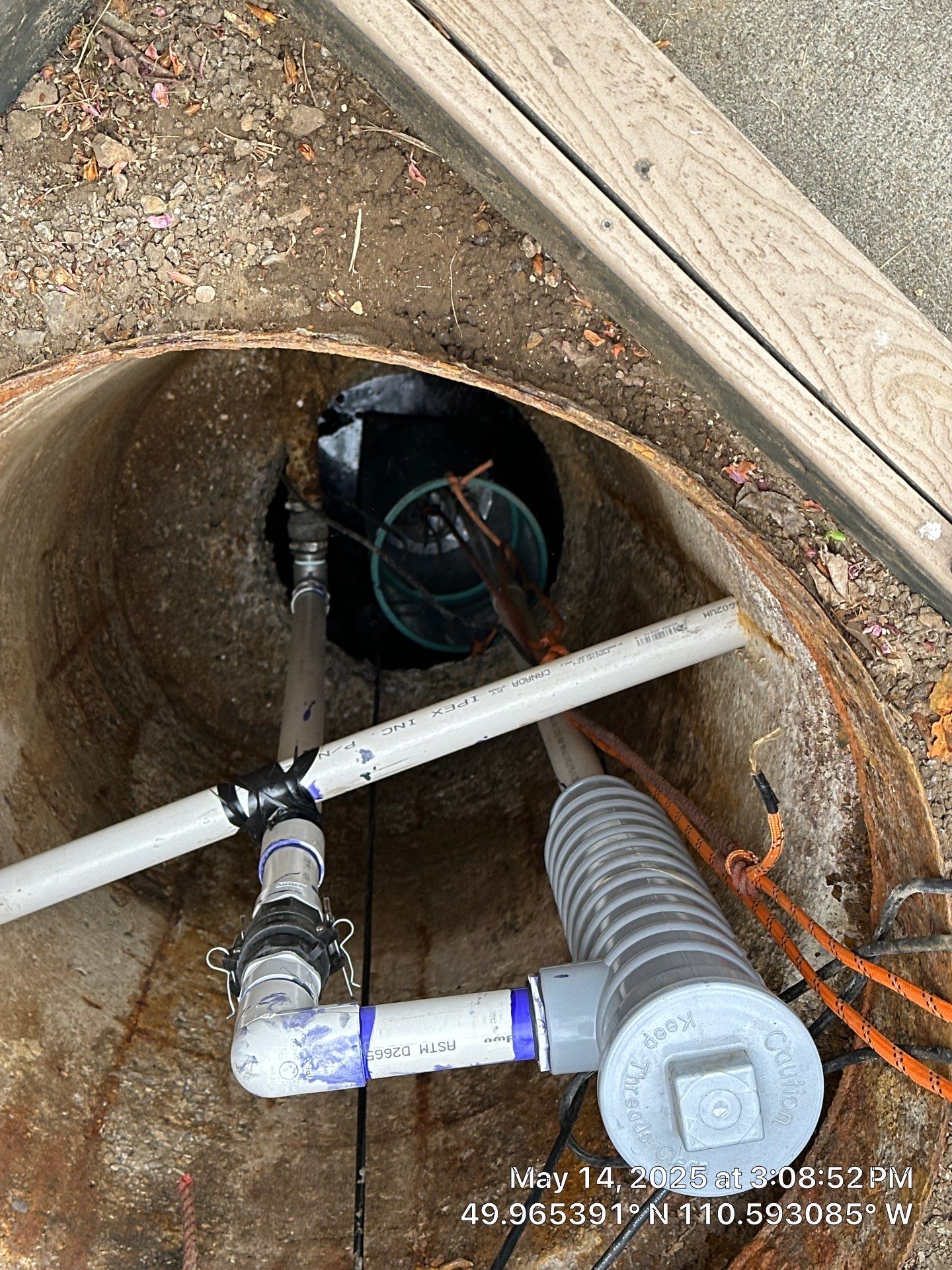 Septic System Lift Pump Replacement and Tank Cleaning in Dunmore by Septic Medic Inc.