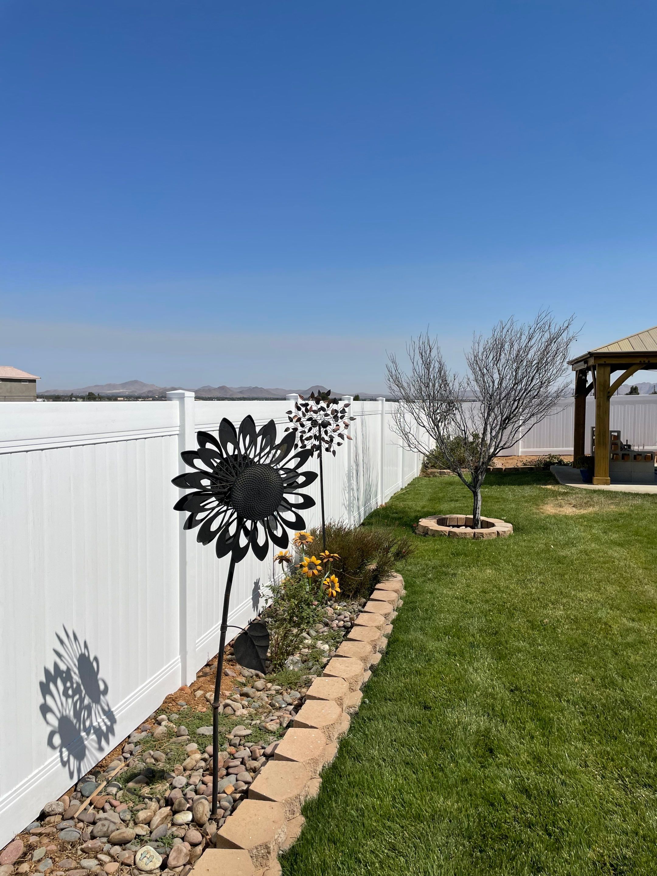 Fence Installation using Vinyl by Fence Guys Inc. 
