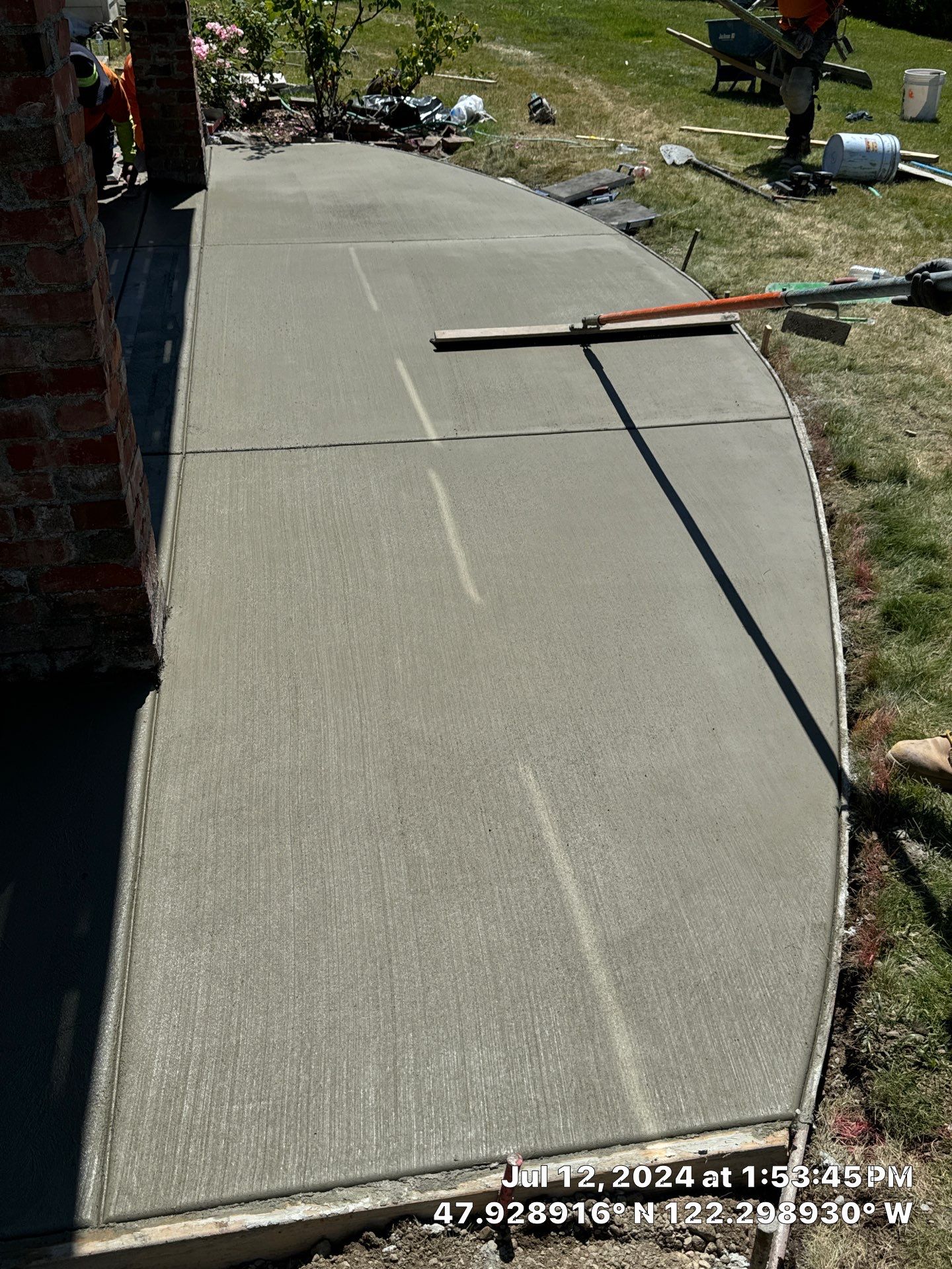 Susan | Concrete Patio by Jireh Asphalt & Concrete Inc 