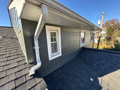 Partial Siding Installation using James Hardie Siding