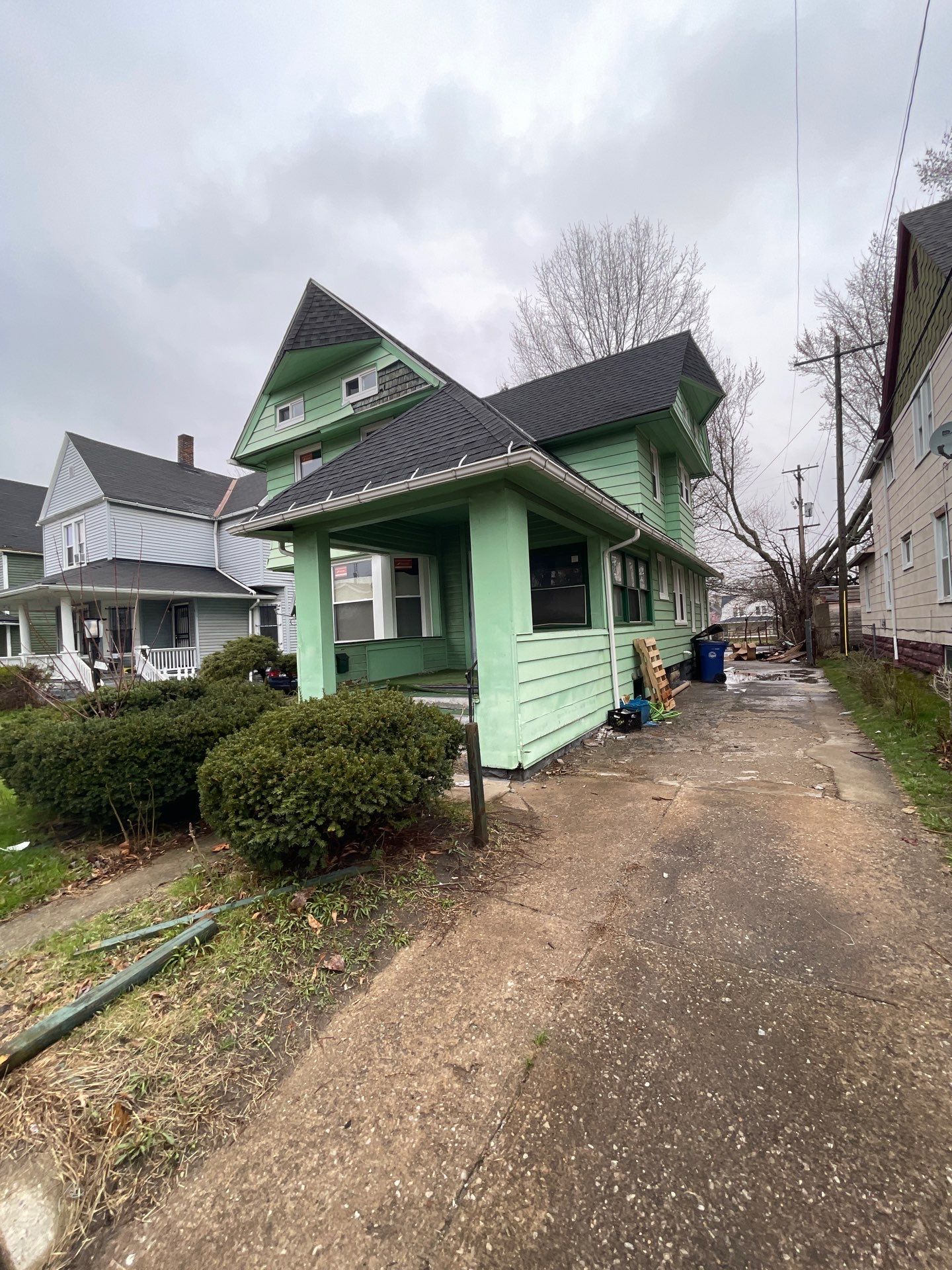 Exterior Painting using Benjamin Moore Element Guard by Callaway Contracting LLC