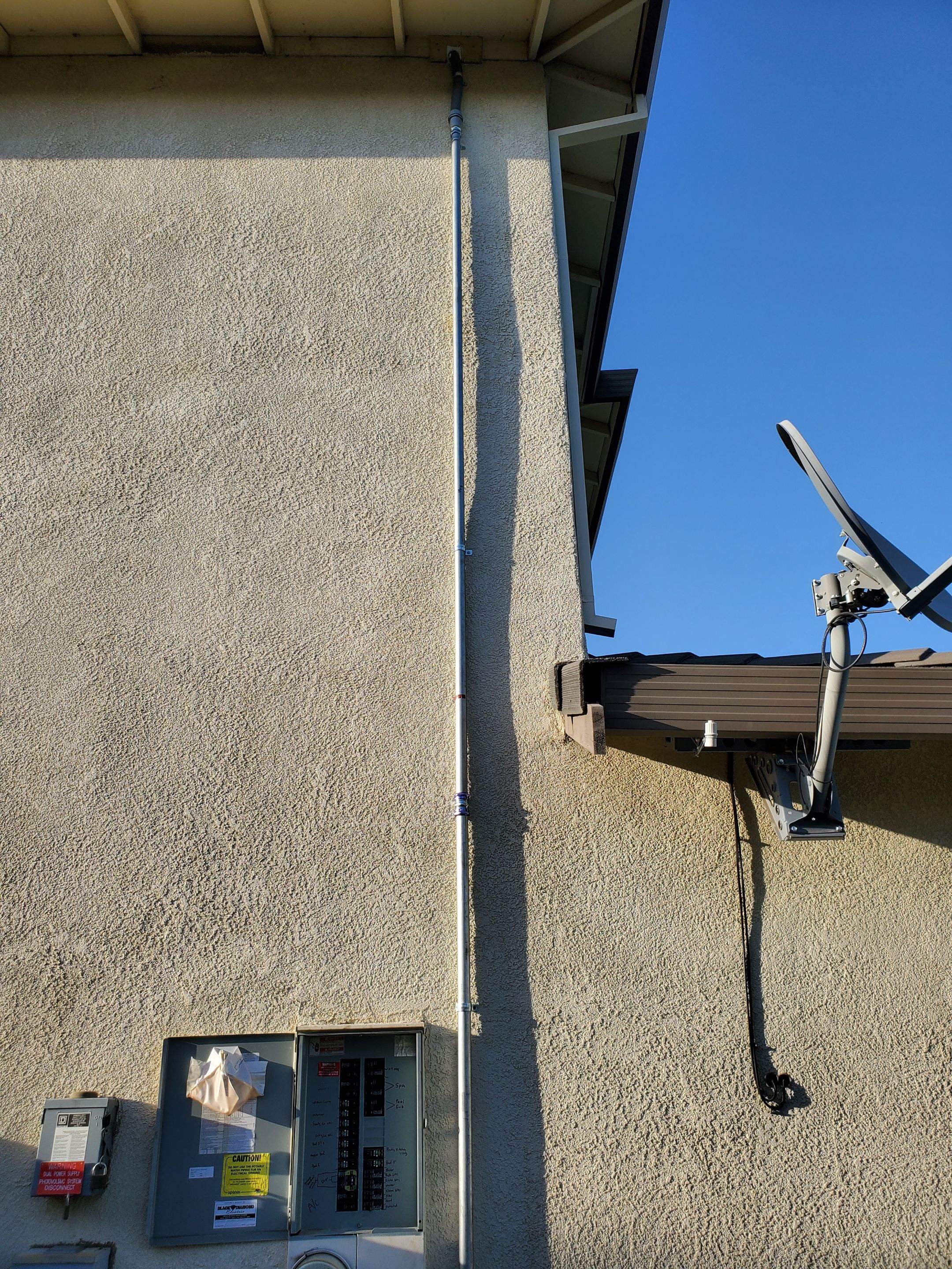 pool/spa sub panel and disconnect by Peach Electric Inc