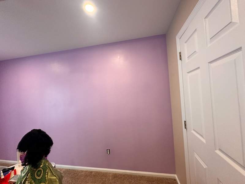 Bedroom Painting Refresh | Three Walls Painted by Laser Focused Solutions LLC