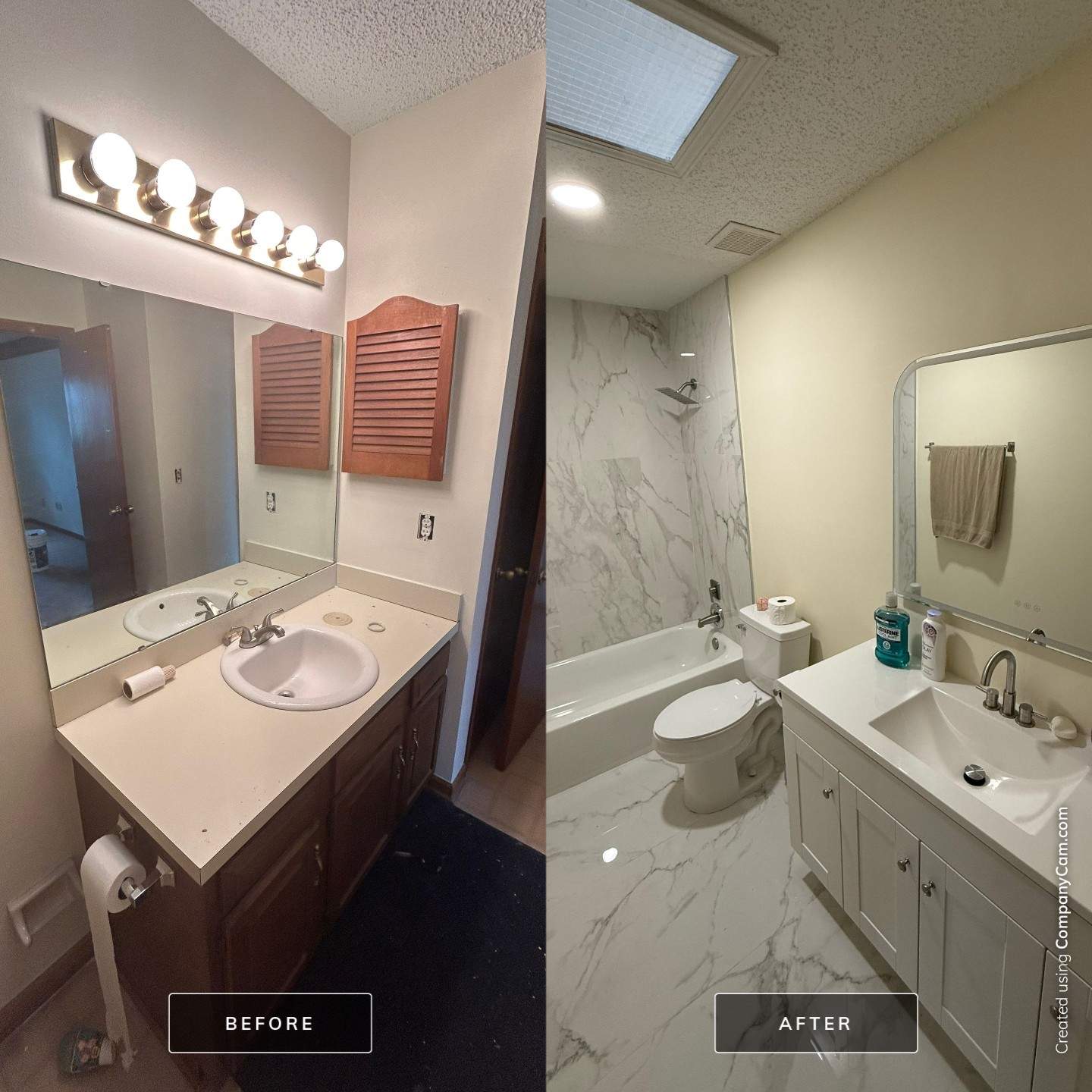 Full Home Flooring & 2-Bathroom Renovation by urban green energy llc