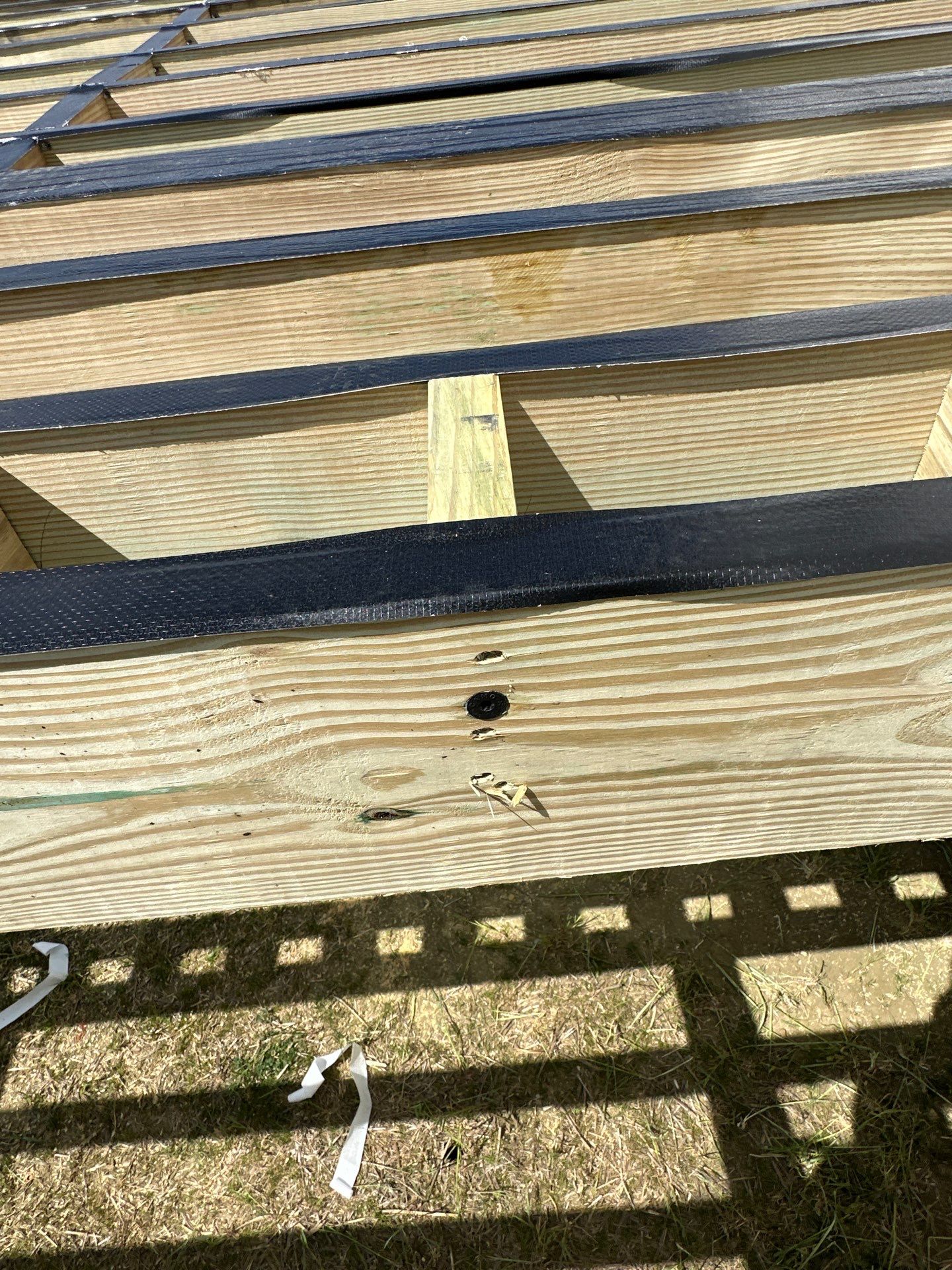 New deck + Manual Louvered Pergola by deck guardian