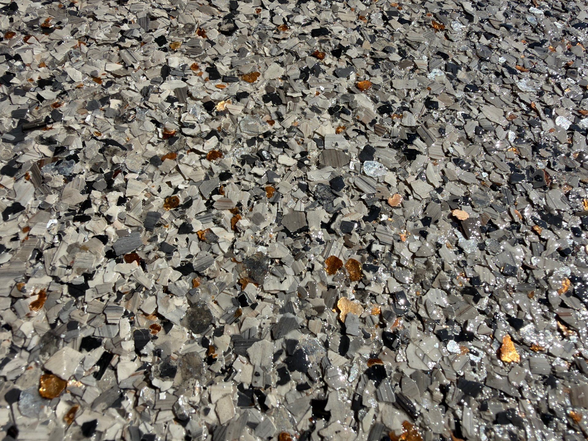 Vintage Goldmine Garage Coating by NG Masonry & Construction LLC