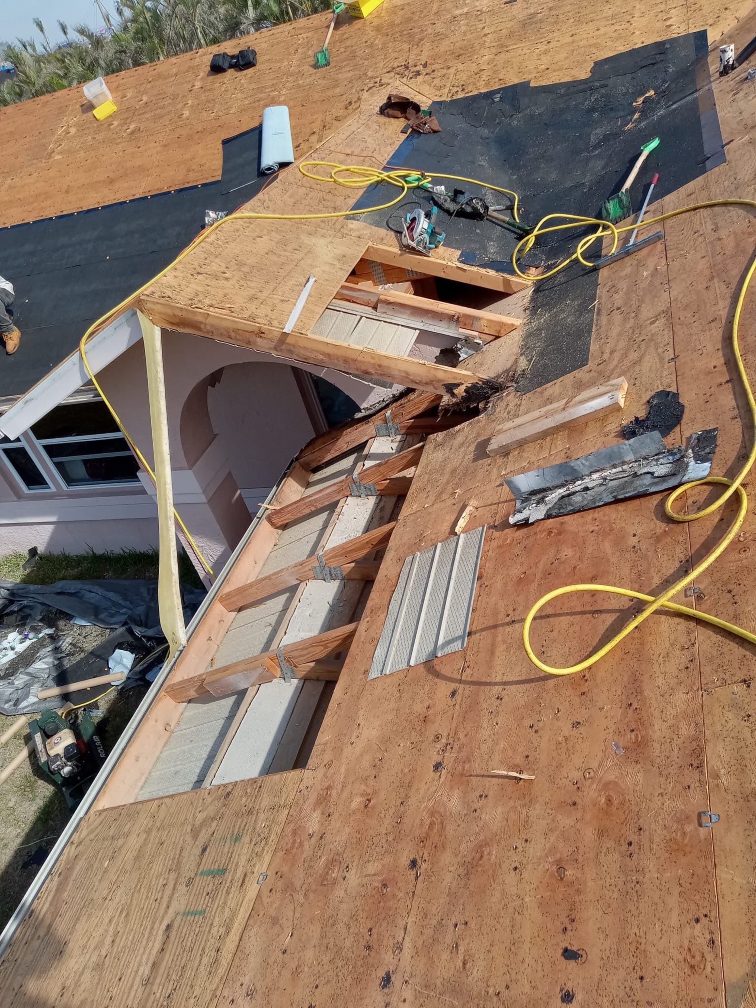 Residential Roofing Installation using Owens Corning Duration Shingles by Four Peaks Roofing