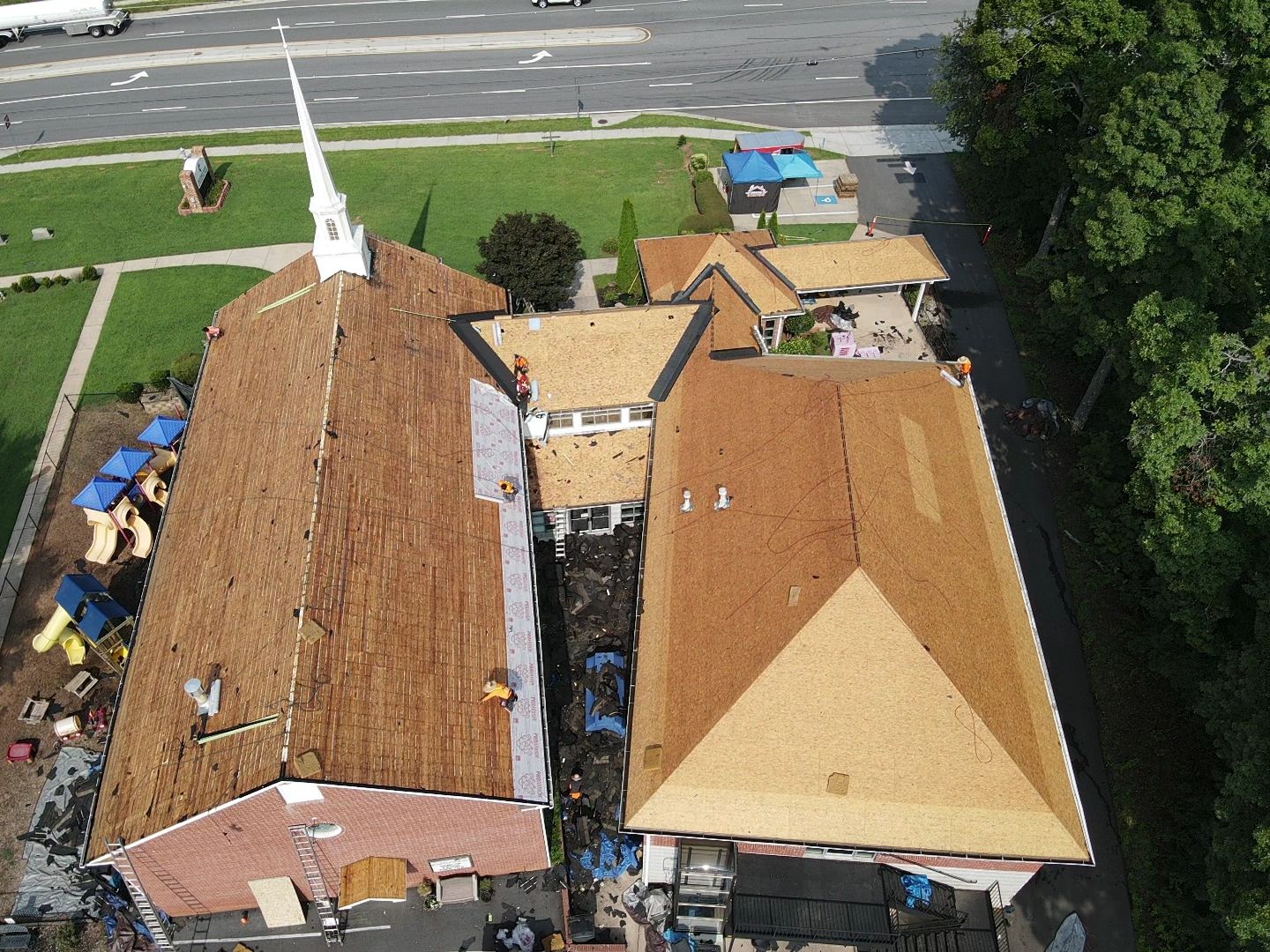 Bethelview Baptist by Inspector Roofing and Restoration
