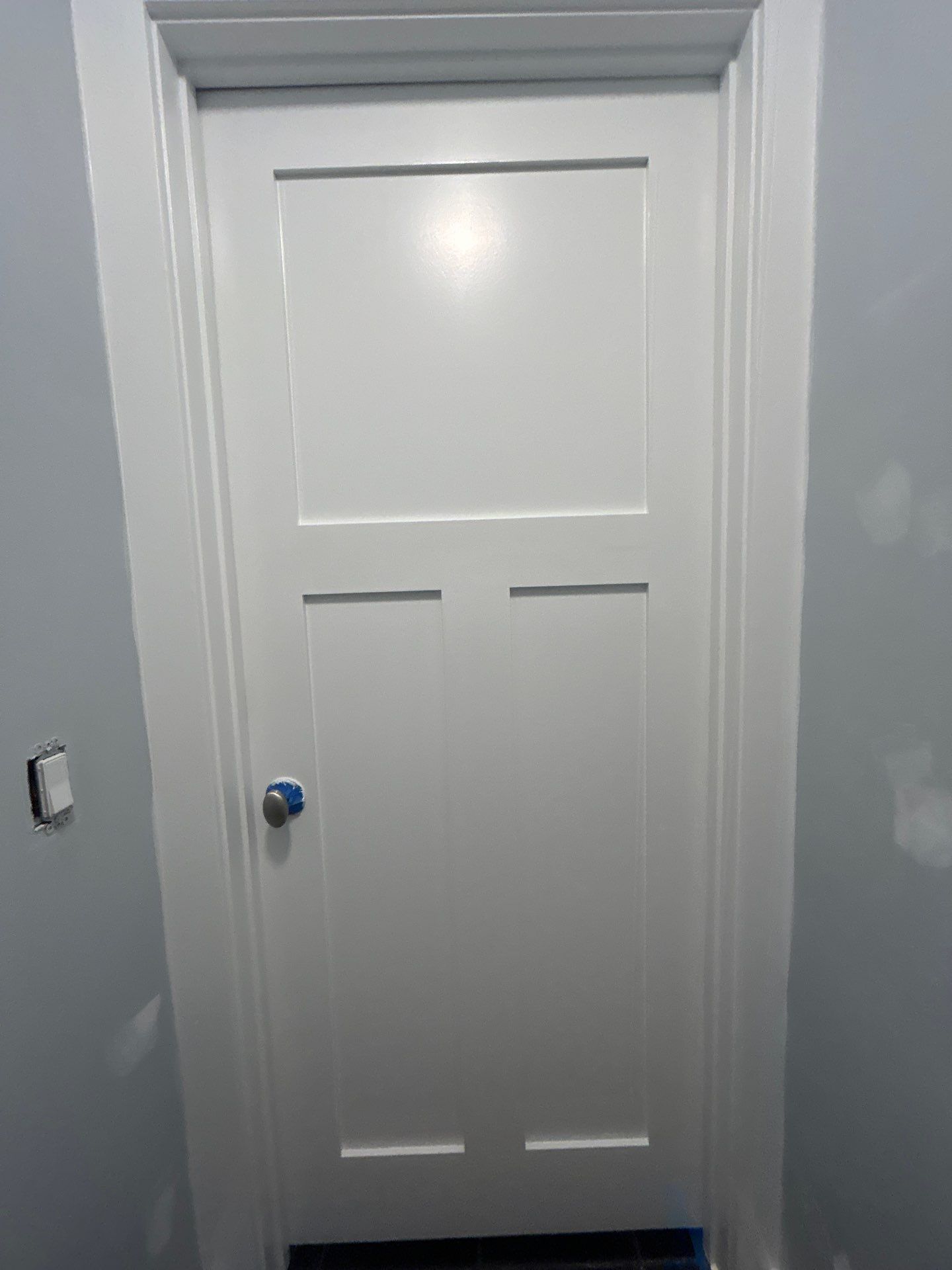 Interior painting, baseboard repair, and drywall install by Gordon Painting
