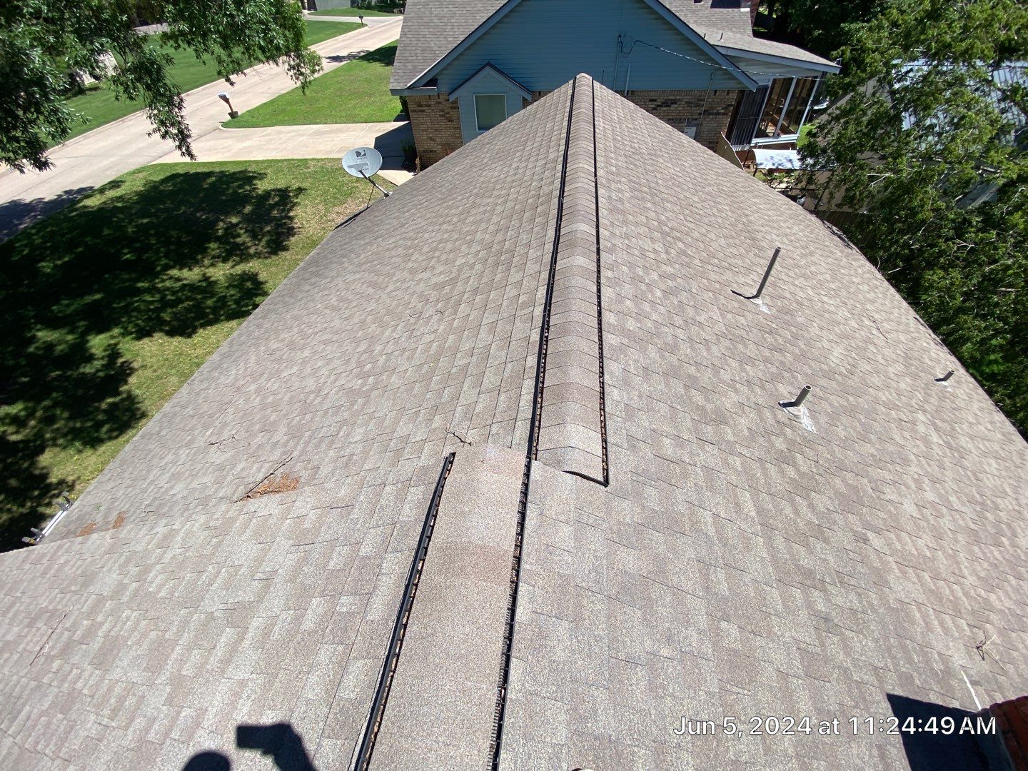 Hail inspection in Bartlesville by Decor Roofing & Restoration