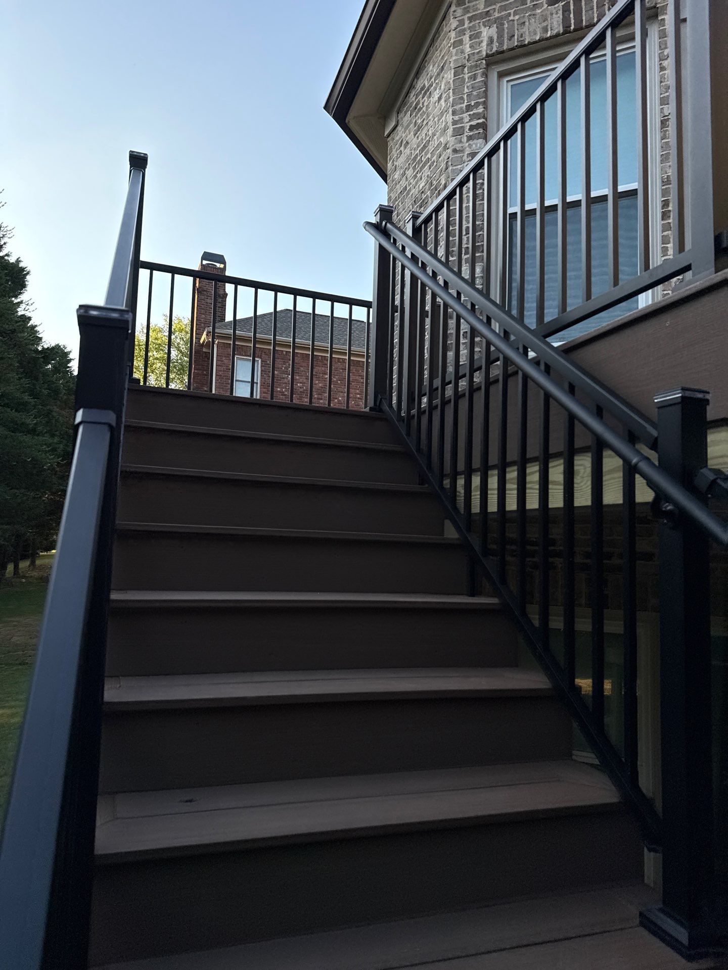 Lawrenceville, GA Deckorators Deck Resurface, Under-Deck, and Trex Deck Lighting Installation by Nelson Exteriors 