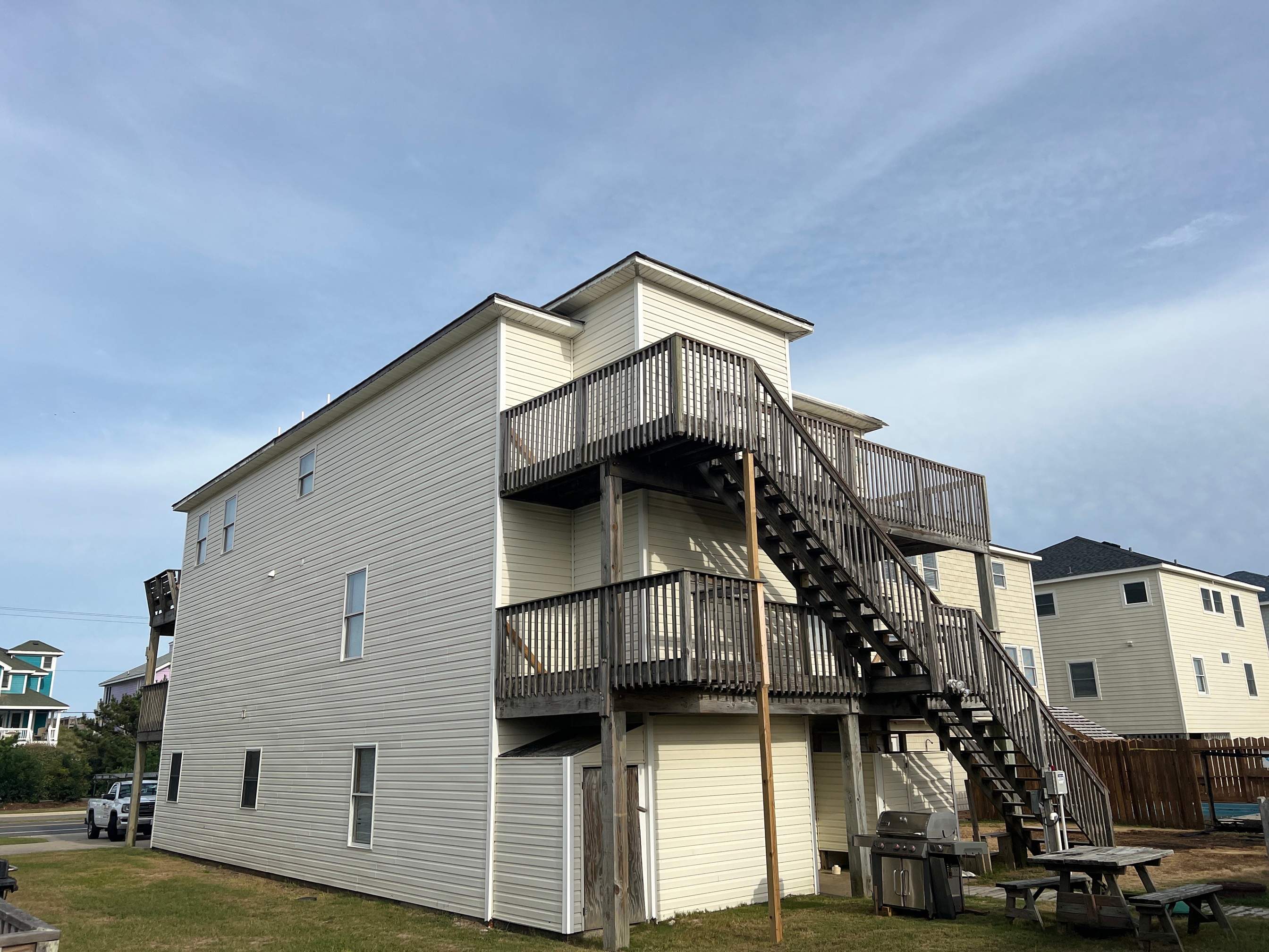 From Bland to Blue by Gallop Roofing & Remodeling, Inc.