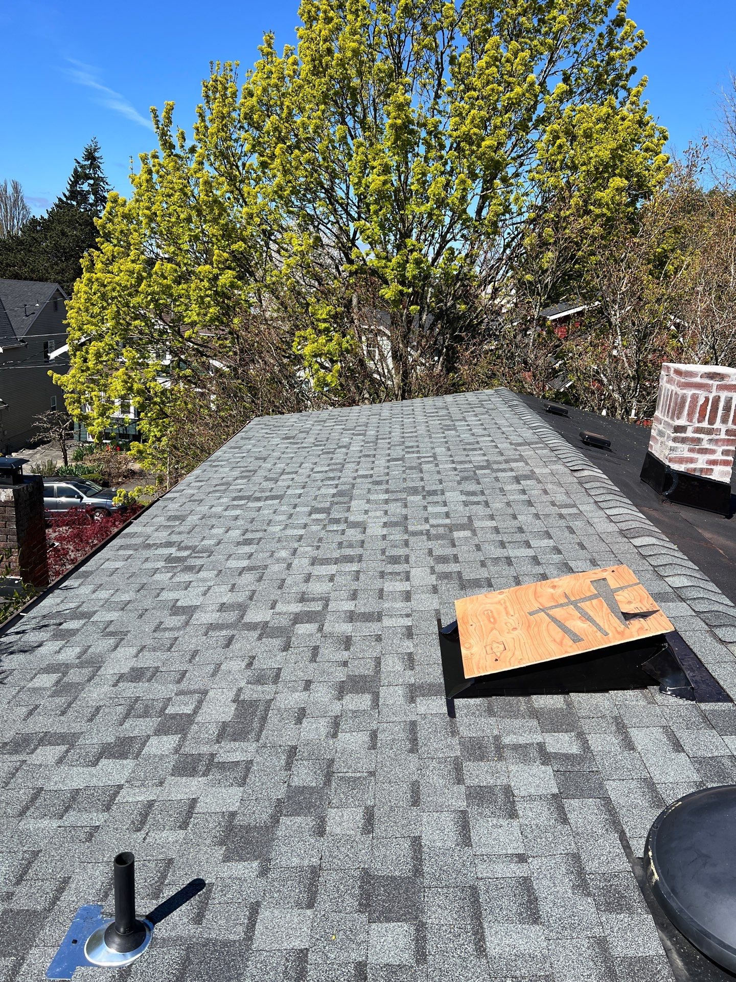 Residential Roofing Installation using GAF HDZ Shingles by Roofing Formula LLC