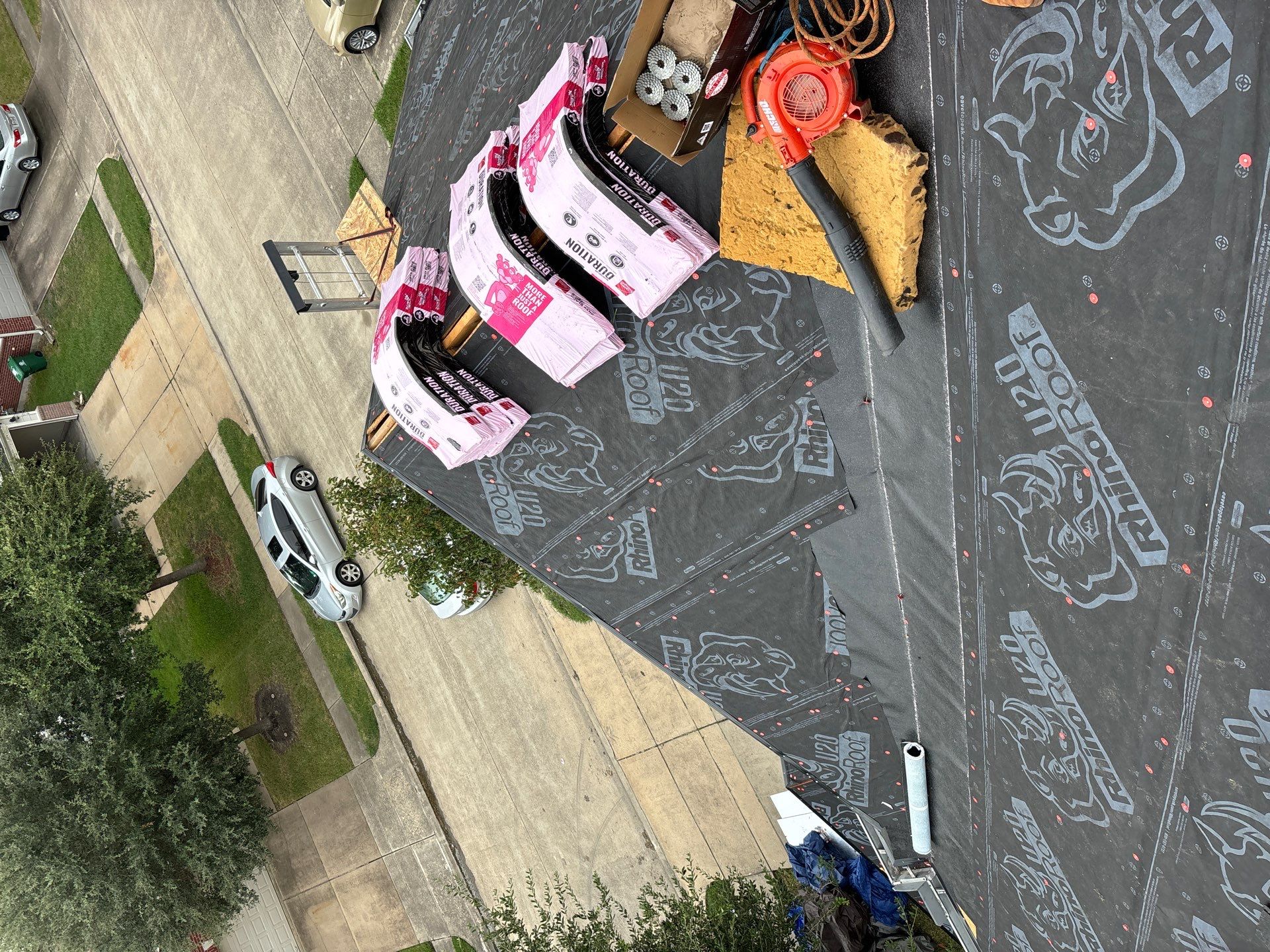 Residential Roofing Repair using Owen's Corning Duration (Lifetime) Shingles by Roof Repair Company