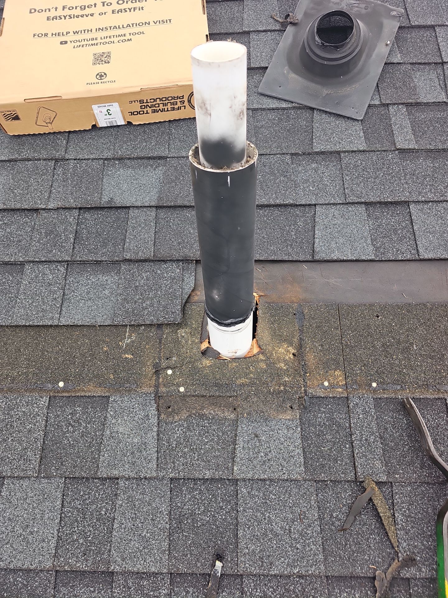 Roof Repair - Vent Flashing Replacement by Winchester Roofing