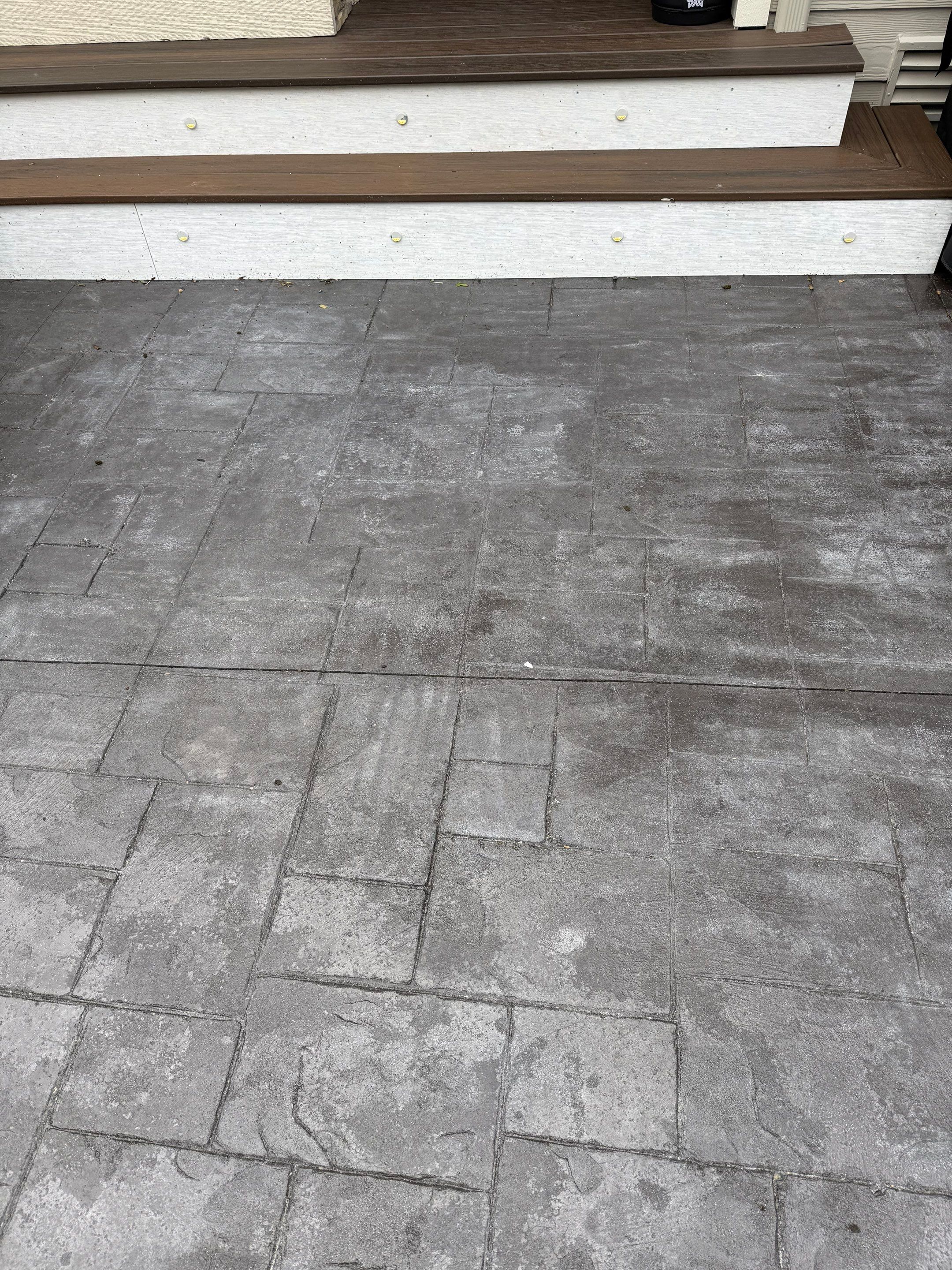 Stamped Concrete Driveway with Sealed Finish | Everett  by Jireh Asphalt & Concrete Inc 