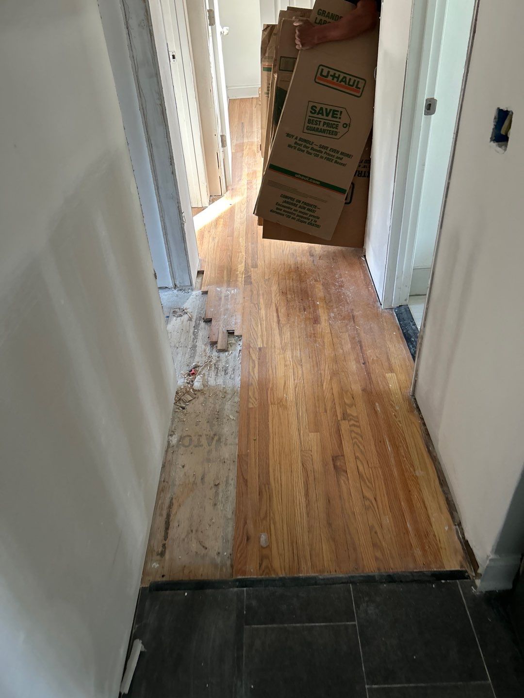 A perfect color match by Footprints Floors of Nashville