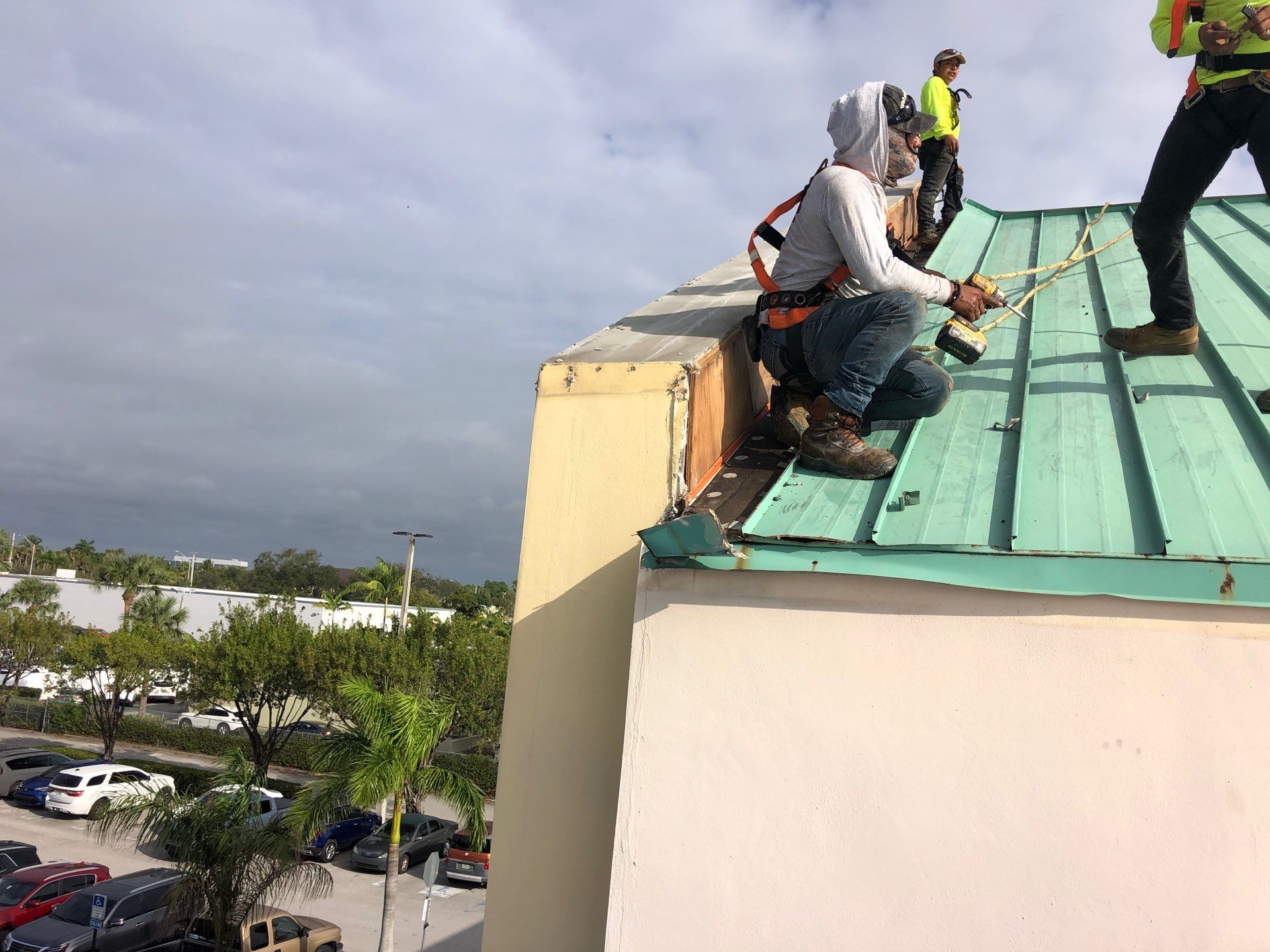 Commercial Re-Roof using GAF TPO by First Due Roofing