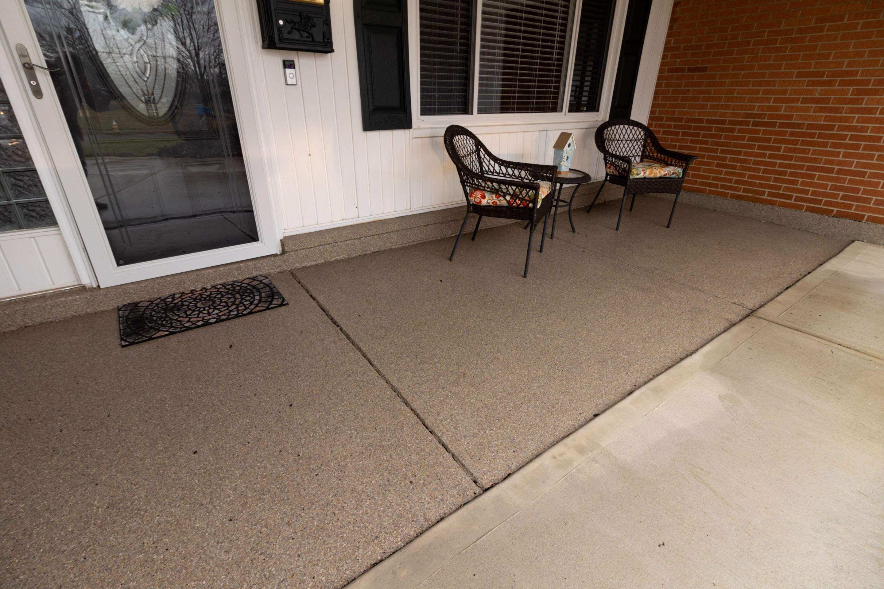 Patio Installation using Flint by Your1DayFloor.com