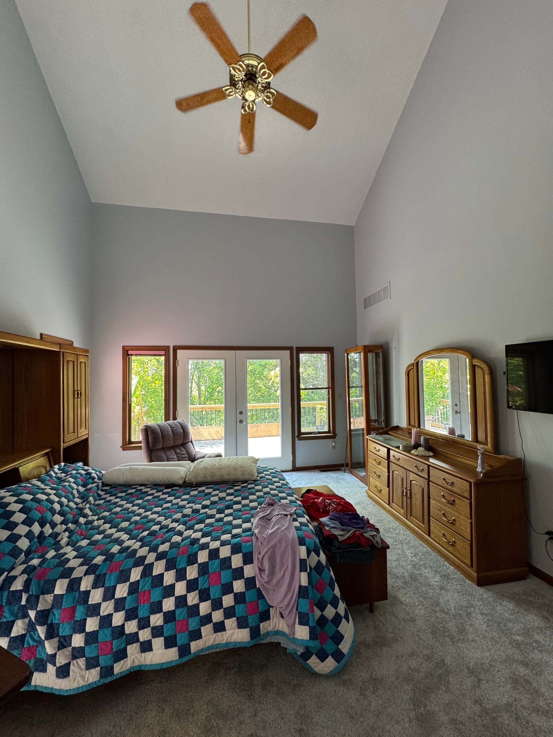 Remodel with new cabinets by Pezley Painting