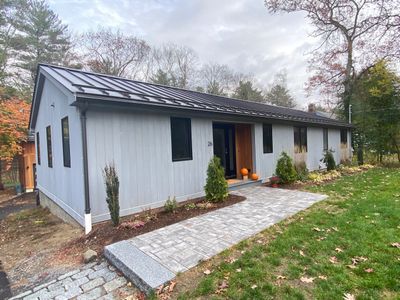 Sudbury, MA Gutter Installation using 6" Half Round Aluminum Gutter