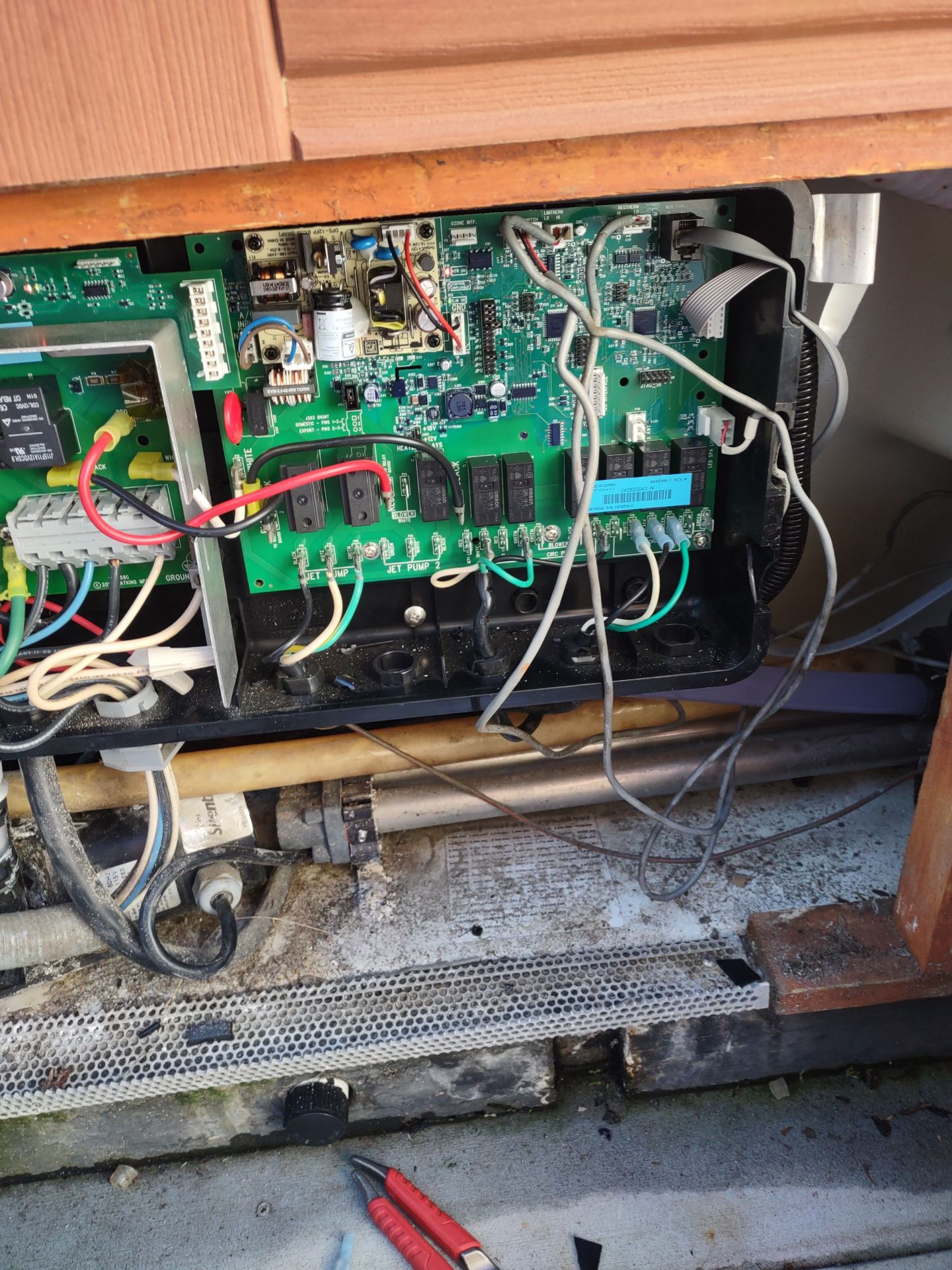 Hot Tub Main Board & Control Unit Replacement – Ocean Beach, San Diego by Action Spa Repair LLC