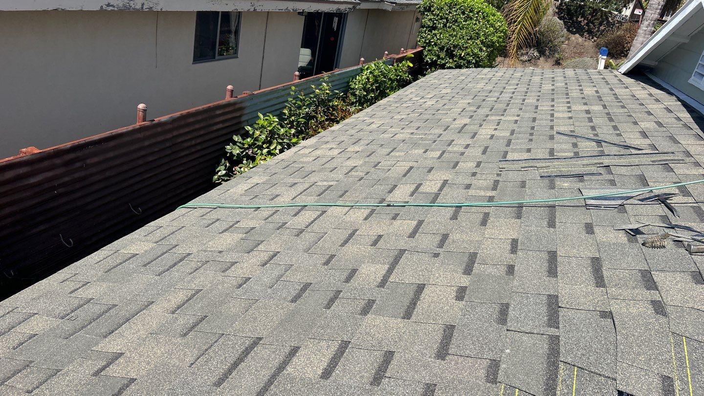 Full Roof Replacement and Eave Repair in San Clemente by Reliable Roofing San Diego Inc.