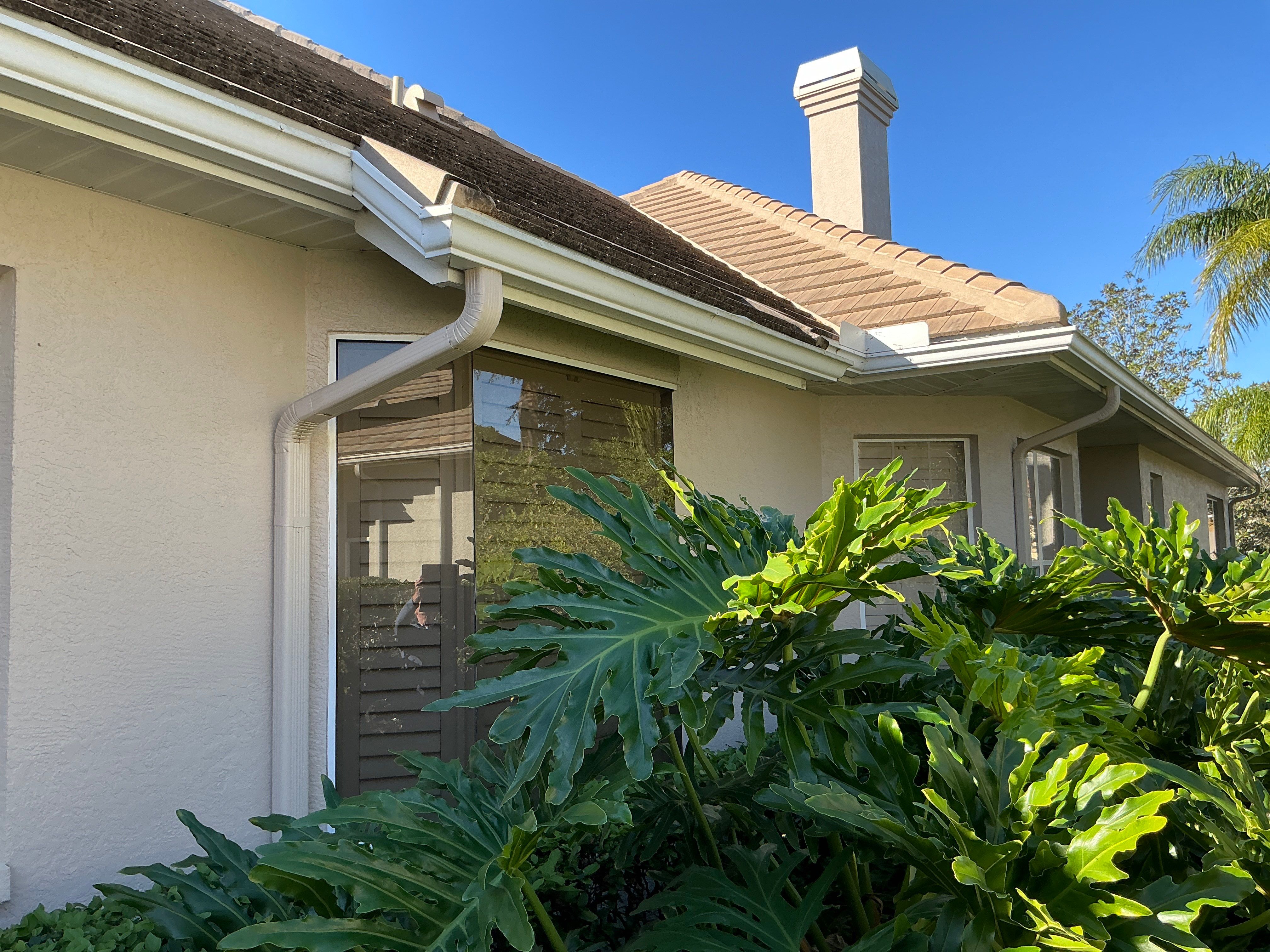 White Seamless Gutters for Florida's cities  by Gutter Professors