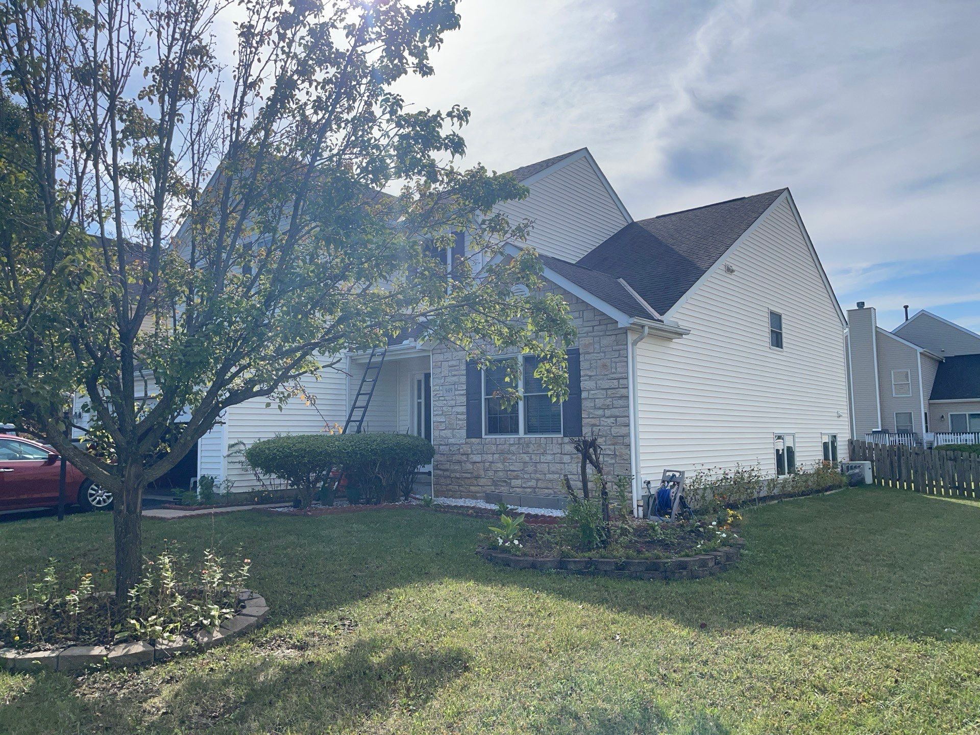 Residential Roofing Installation using IKO dimensional shingles by SOS Home Ohio 