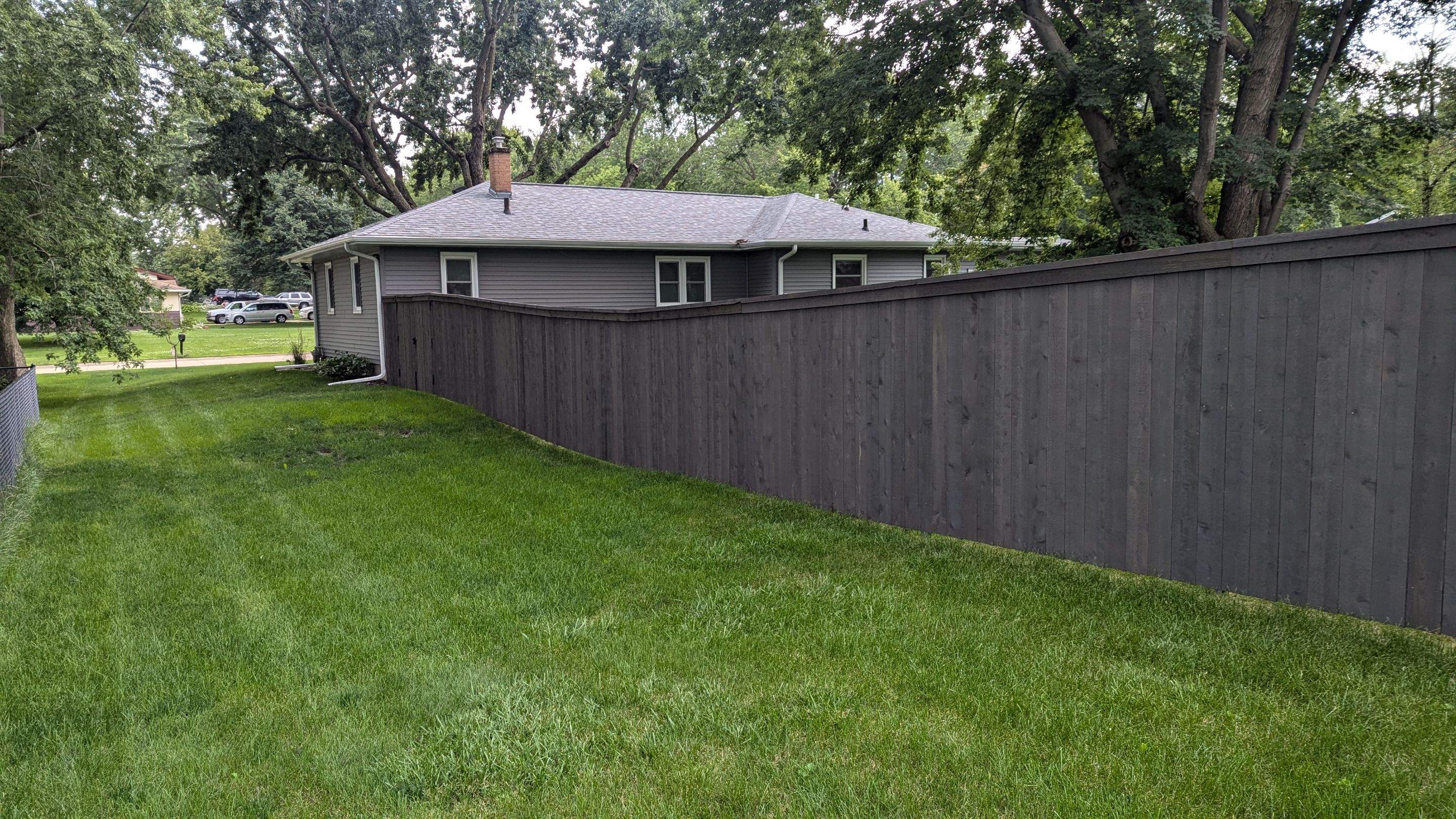 Project in Cedar Falls by Perfect Picket Fence and Stain