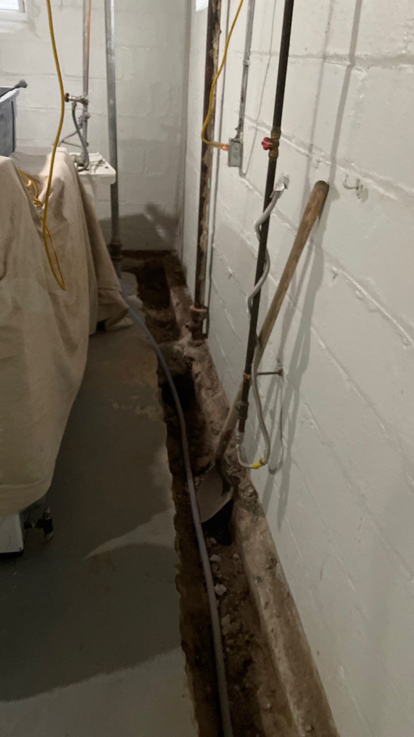 Basement Waterproofing for Kristi & Danny in St. Paul by Waterproofing Northeast