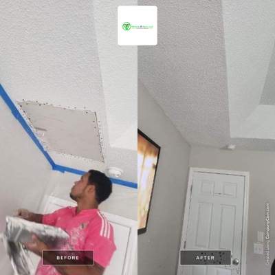 Repair Water Damaged Ceiling