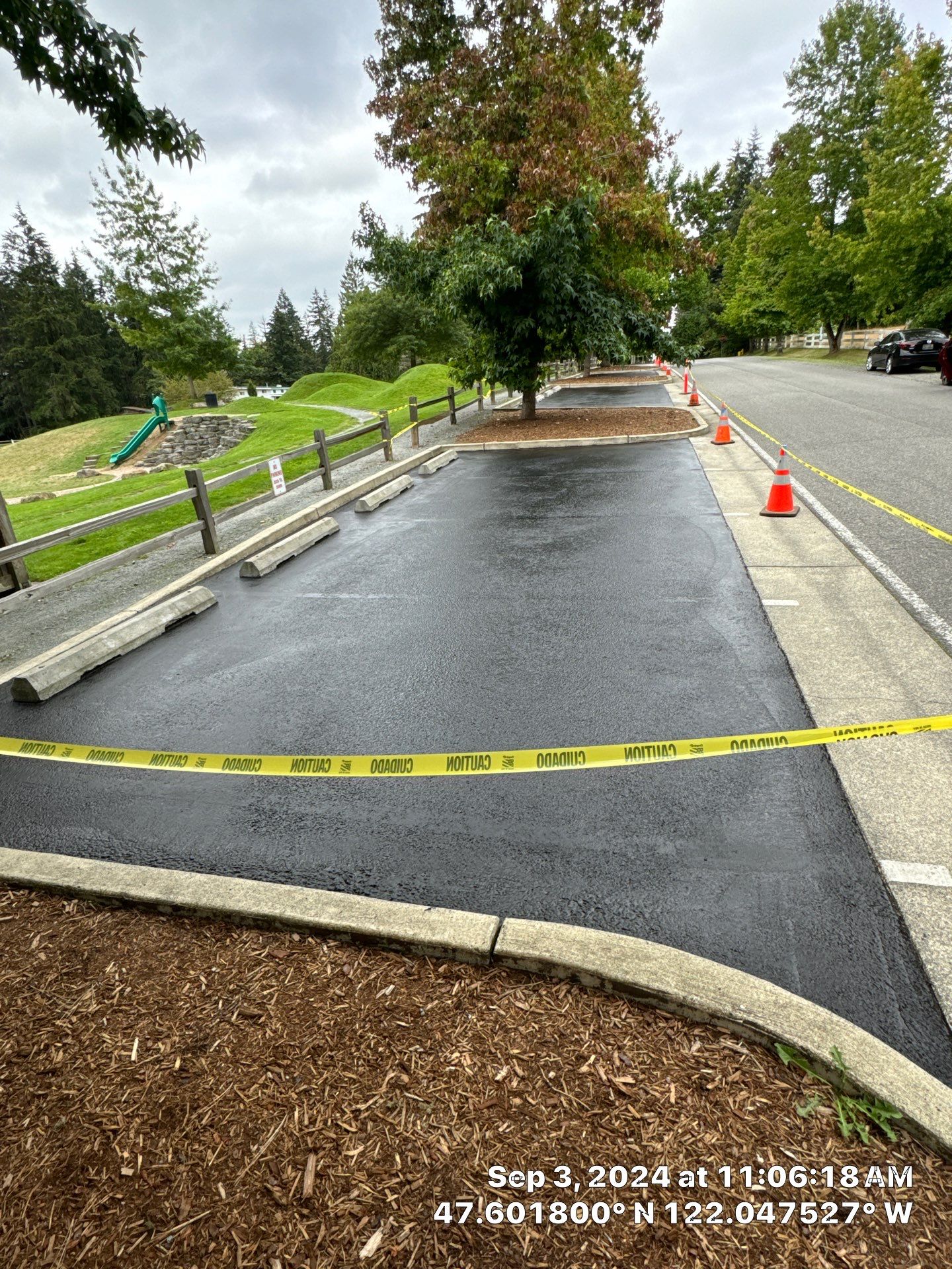 Big Rock Park | Parking Lot Sealcoating & Striping by Jireh Asphalt & Concrete Inc 