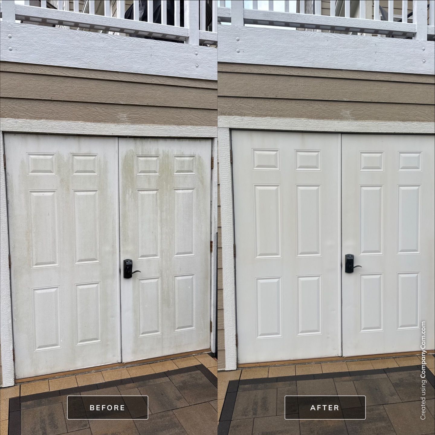 Project in Village of Lakewood by Simmons Power & Soft Washing