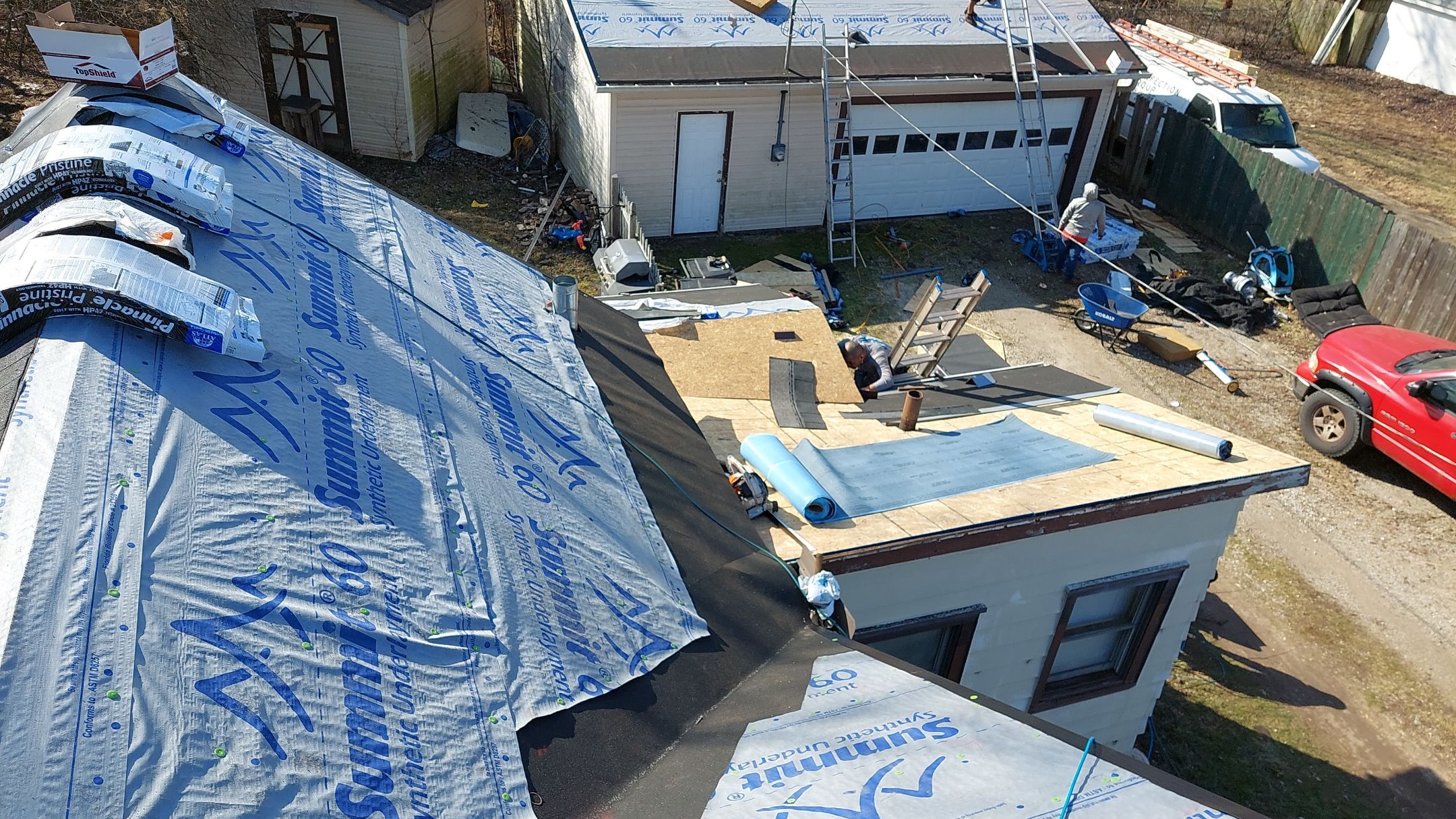 3 Layers and full Re-Deck!!!! by Tamlin Roofing