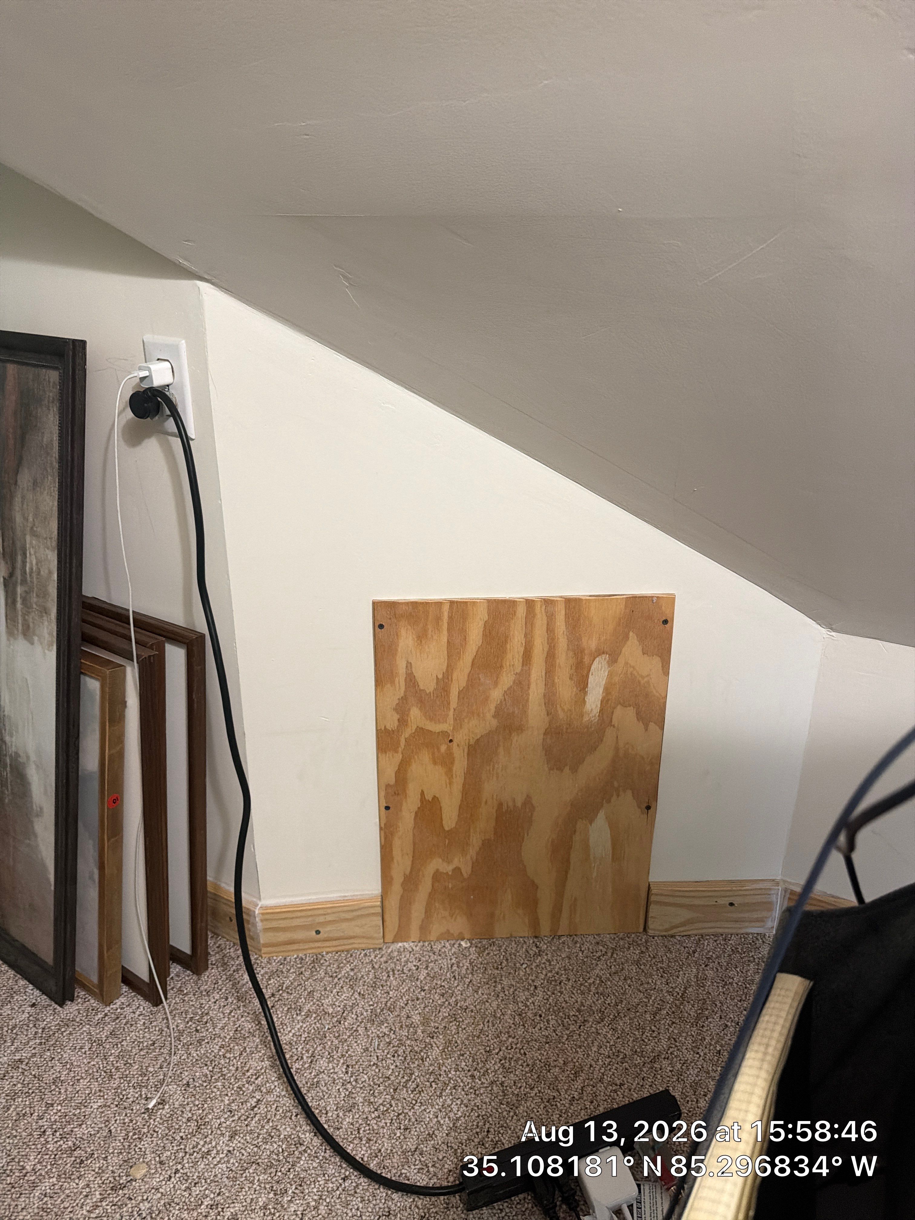 Attic Access Door Insulation and Weatherization in Chattanooga by CompanyCam Sales Demo