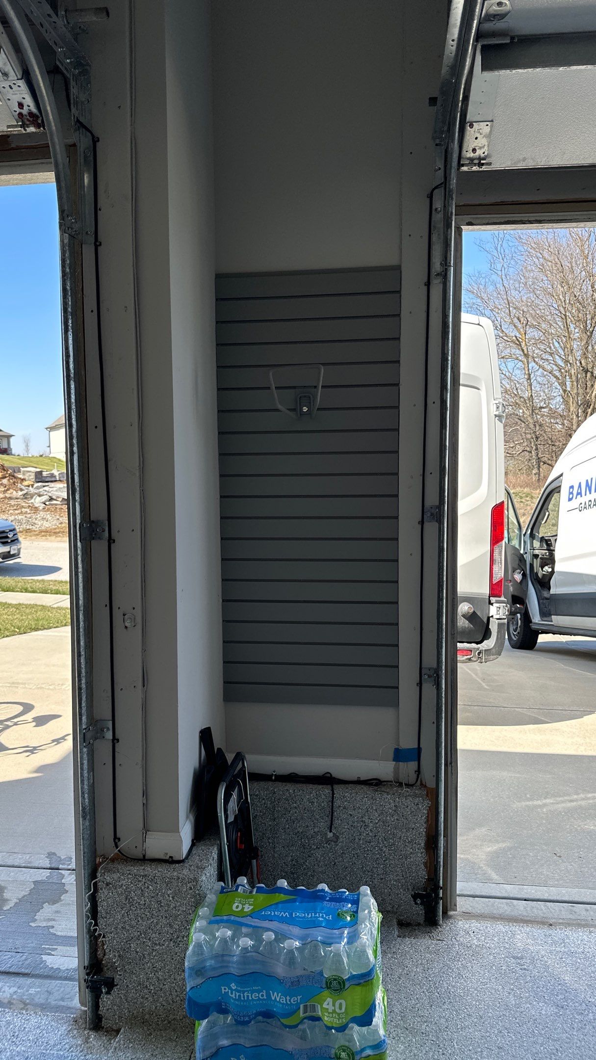 Denise P. upgraded her garage with cabinets by Banner Garage