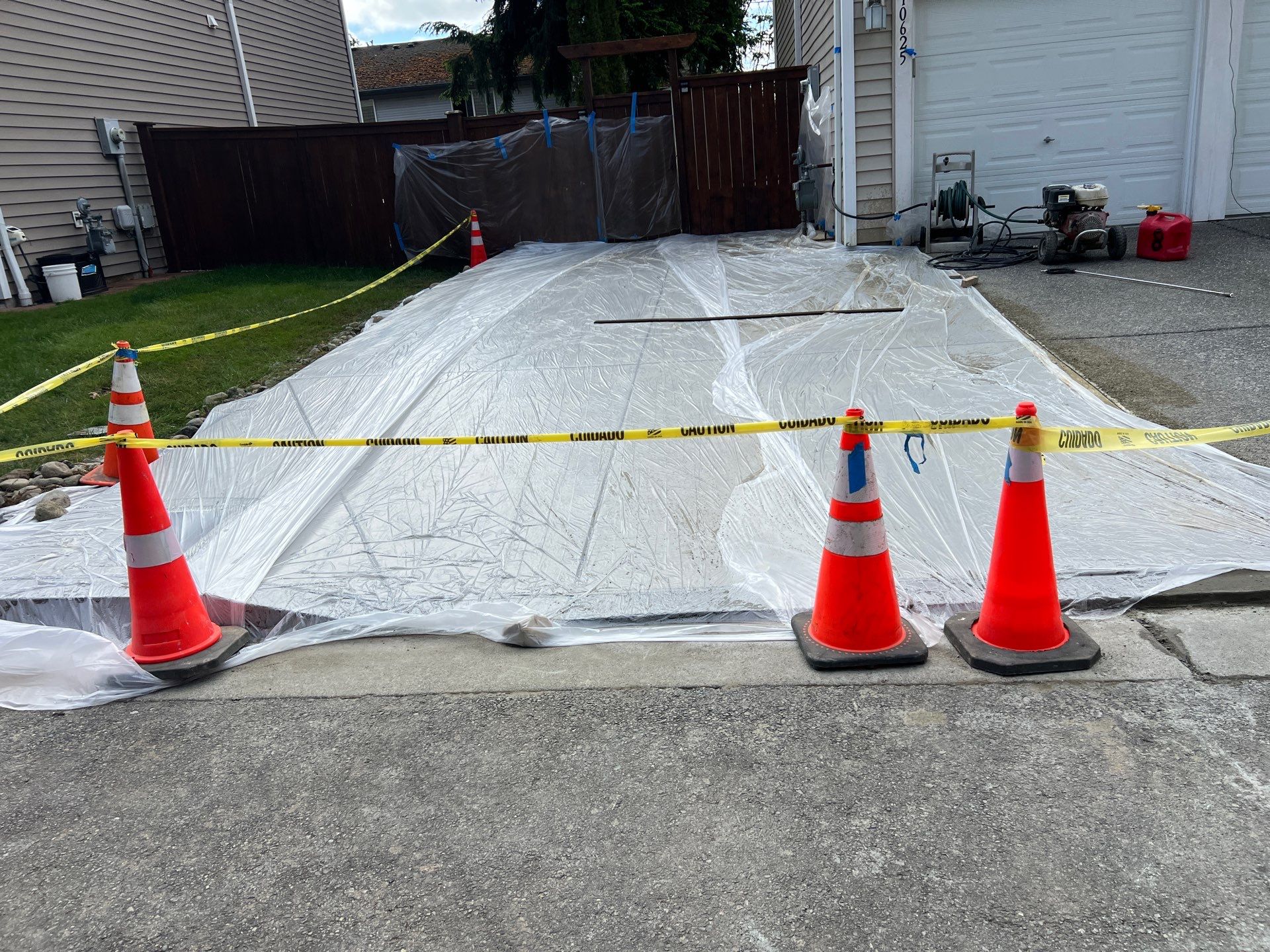 Pressure-Washed Driveway Cleaning | Everett  by Jireh Asphalt & Concrete Inc 