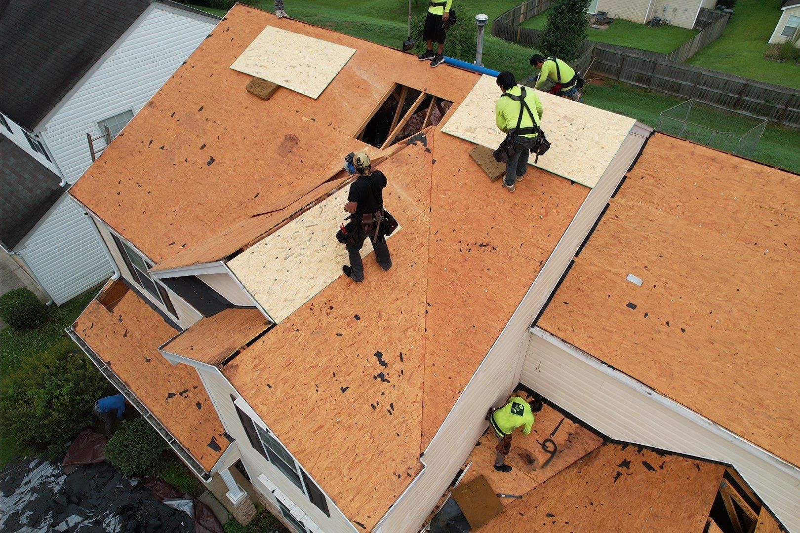 Worked with insurance for this project in Charlotte by Best Roofing Now LLC