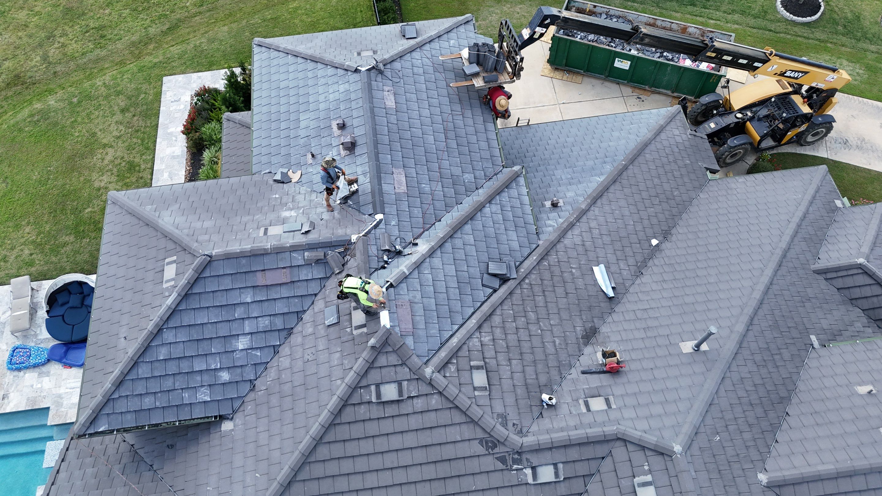 Saxony Tile Repair in Bridgeland! by Core Four Roofing