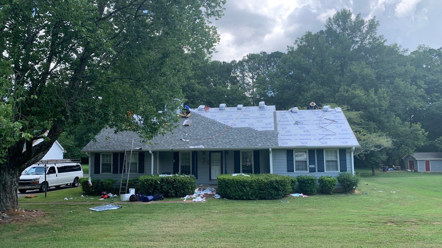Project in Cartersville by Aultman Roofing