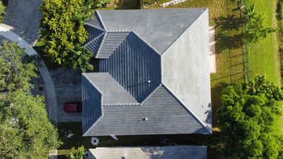 13" Flat Cement Tile