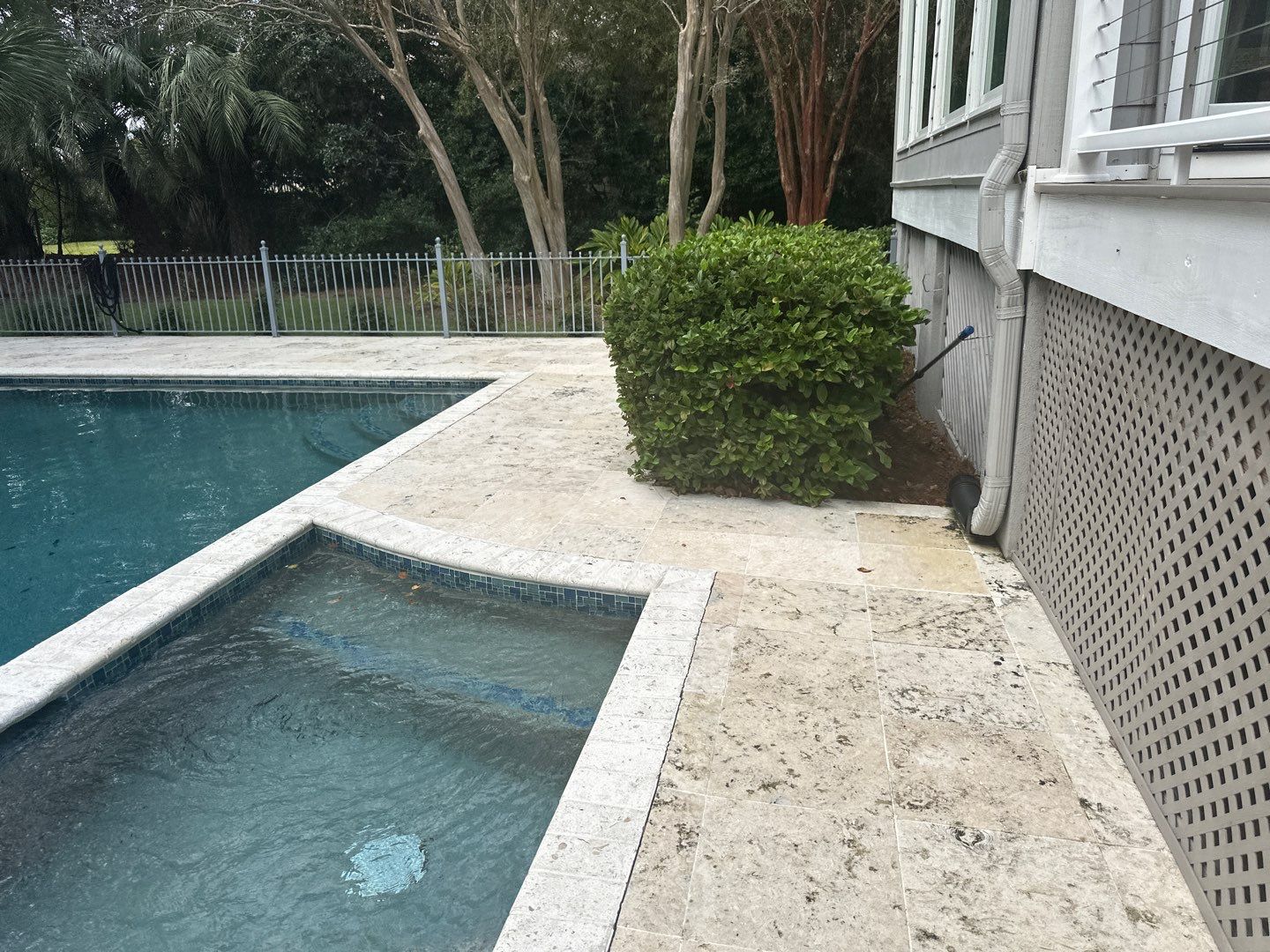 Travertine using Concrete Sealant by DuraSeal
