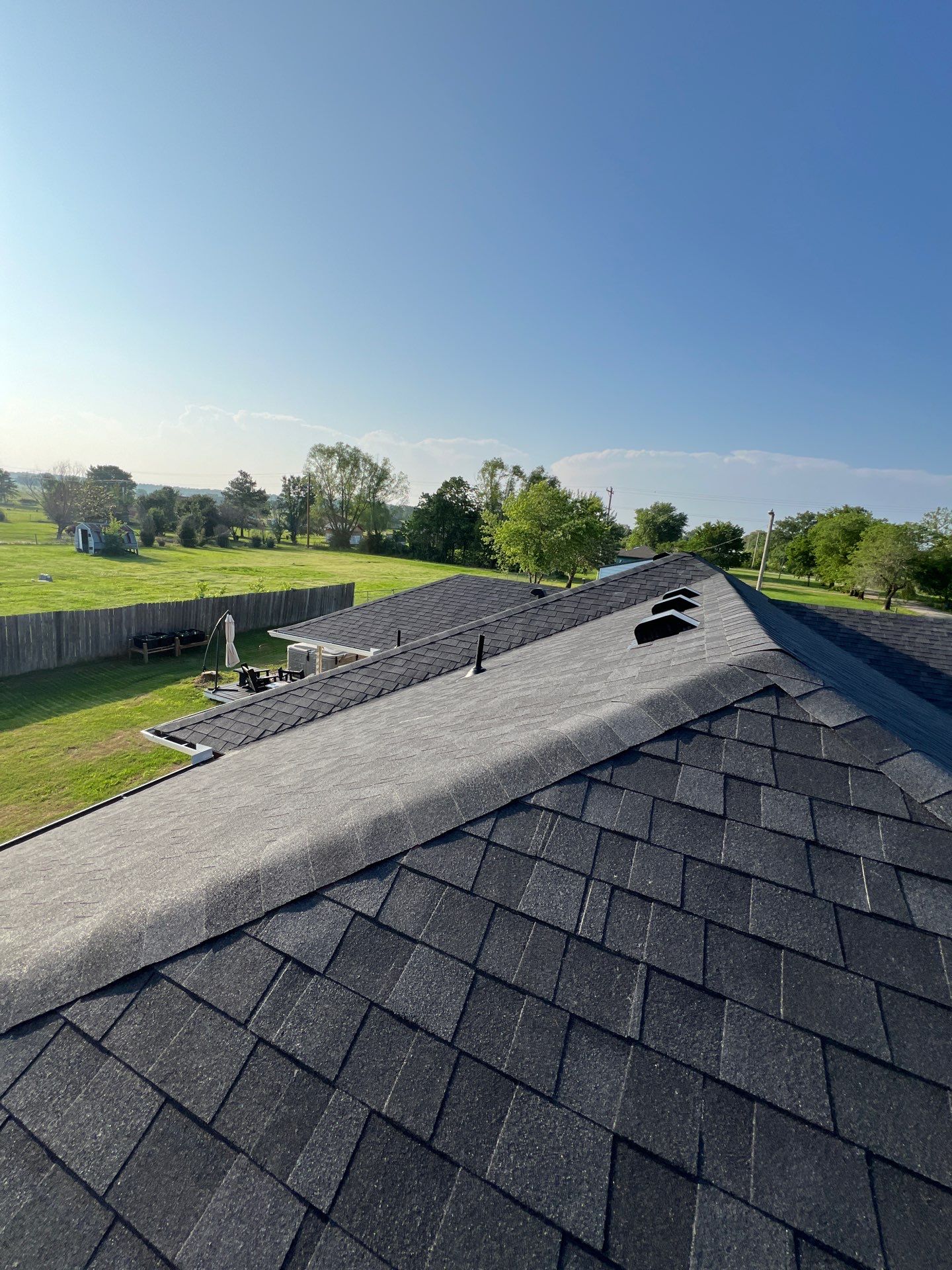 Roof replacement in Panama, OK by In & Out Construction & Remodeling, LLC