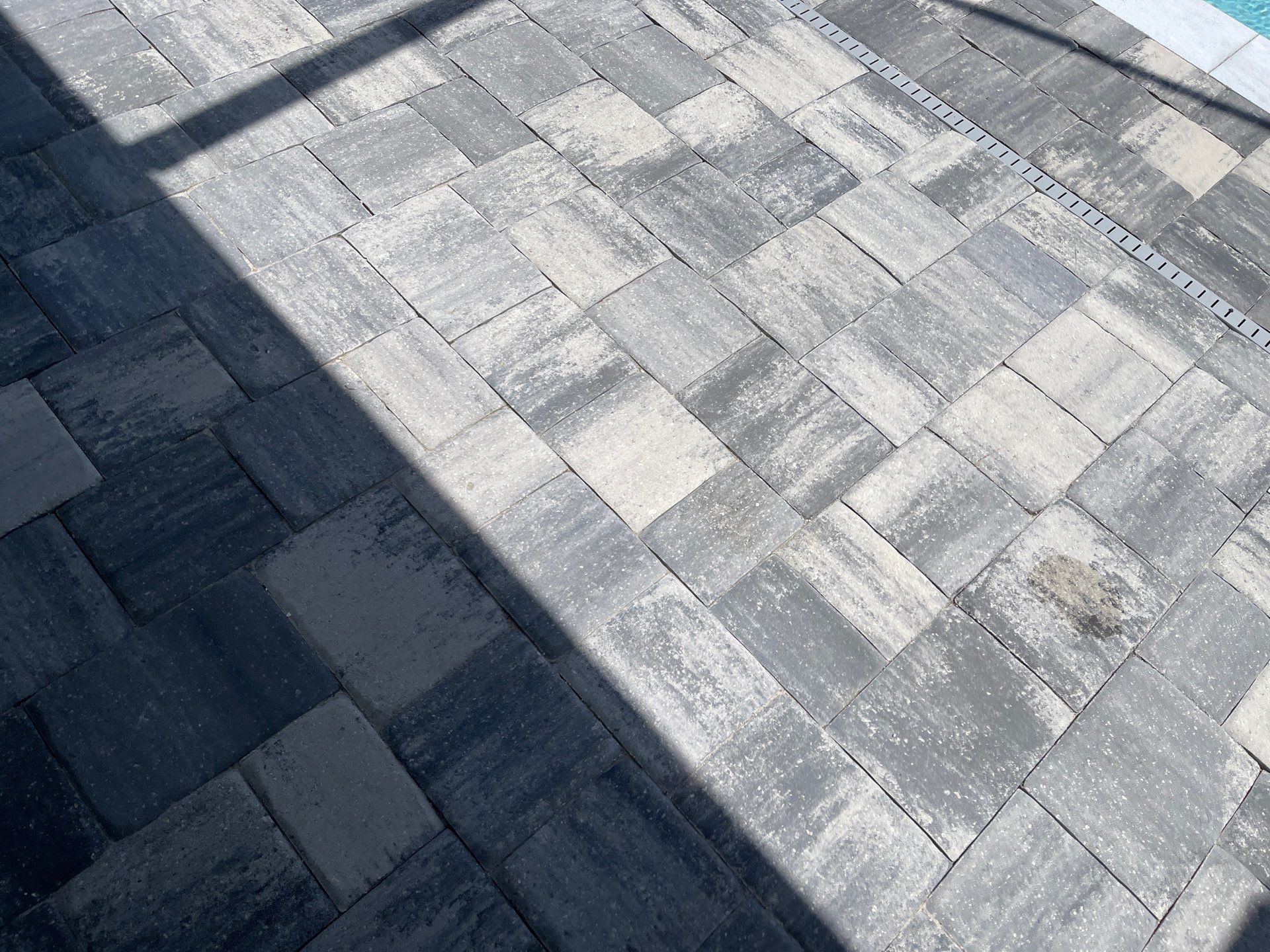 Pool Pavers using PolySand and TopSeal by DuraSeal