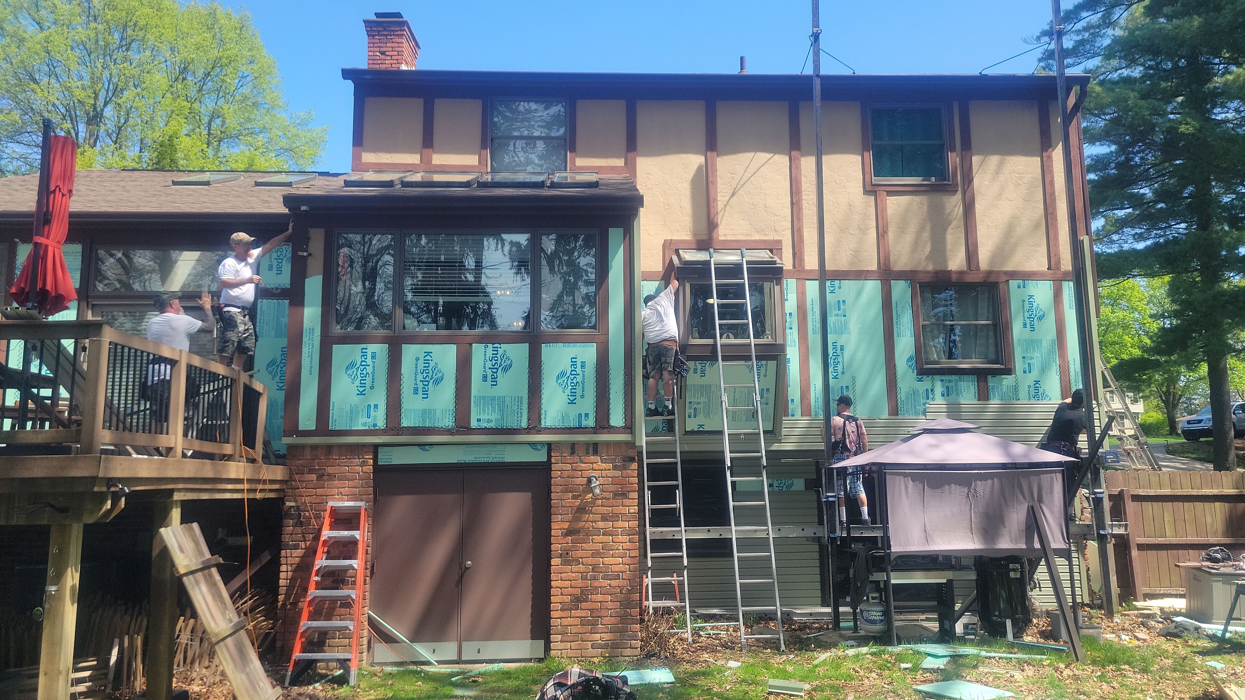 Siding Replacement using Alside D4 Odyssey-Plus Dutchlap by 180 Contractors