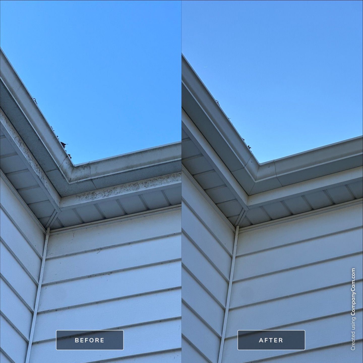 Project in Lake Forest by Simmons Power & Soft Washing