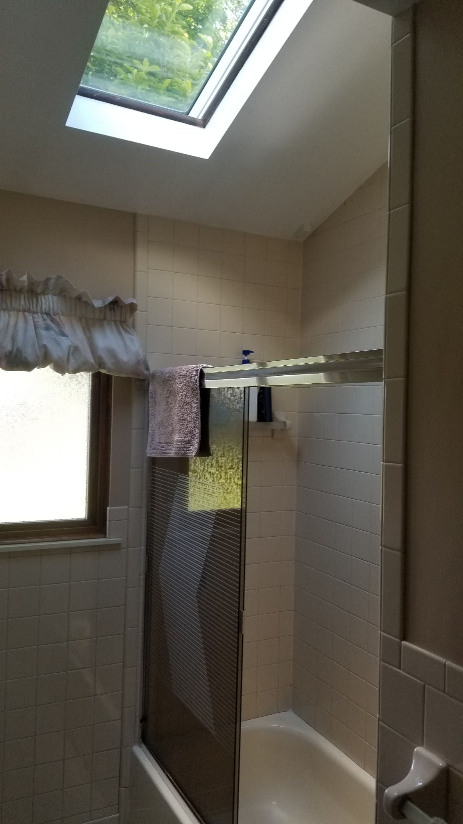 Remodel full bathroom new tile walk in shower plus 2nd half bath Powder room in Livonia, MI by Northwest Construction