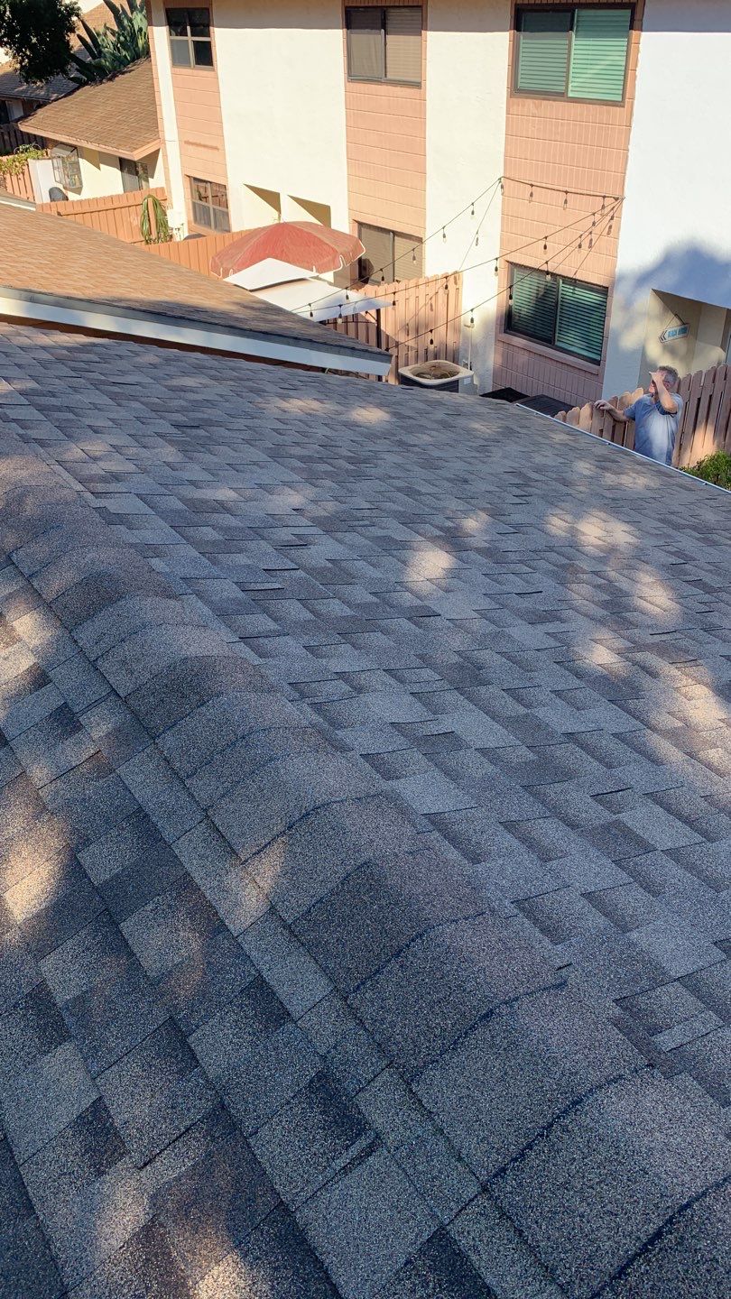 Residential Roofing Installation using GAF HDZ Shingles by Protek Roofing Heating Air & Solar