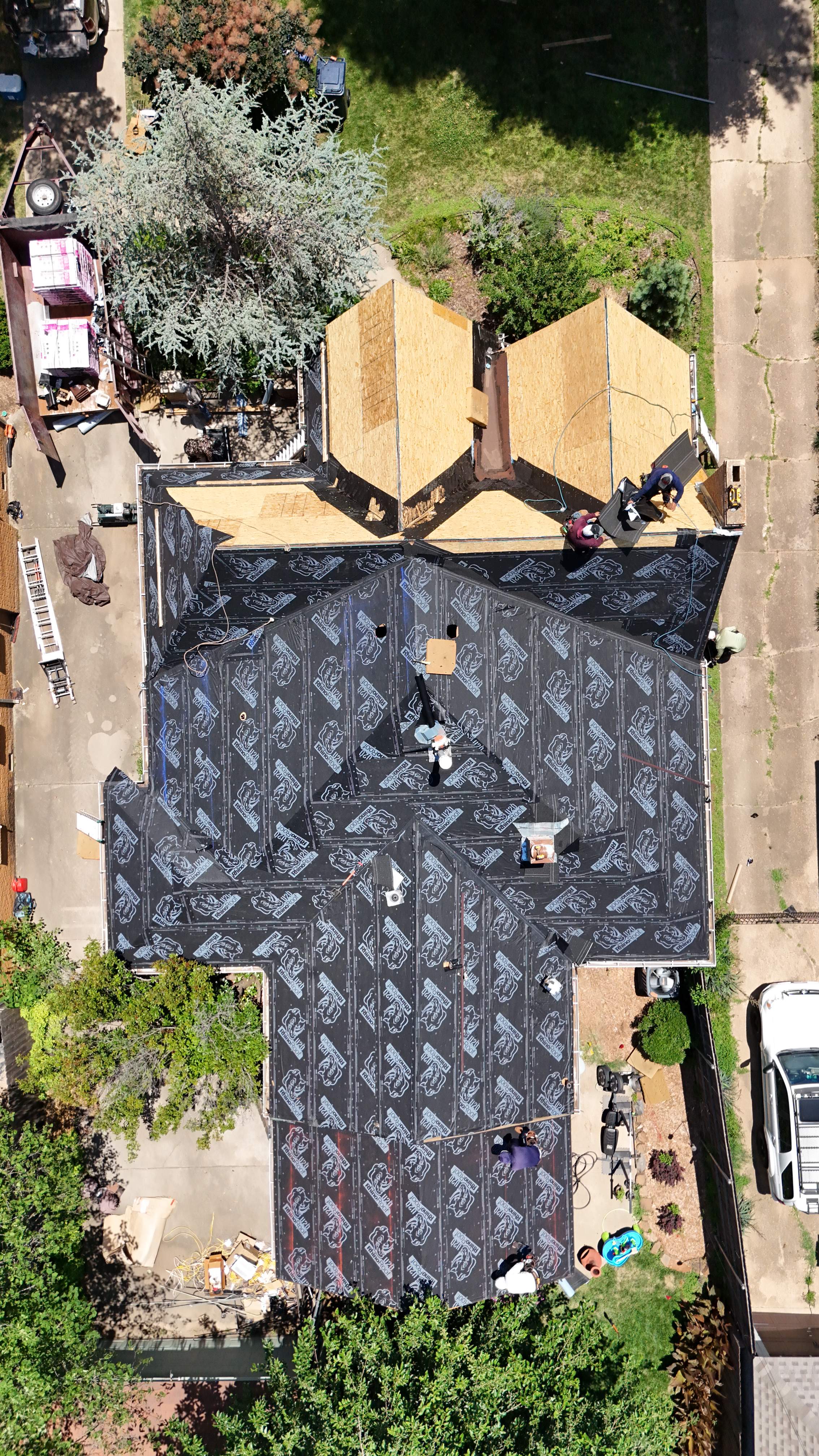 Residential Installation using Owens Corning by Castillo Roofing